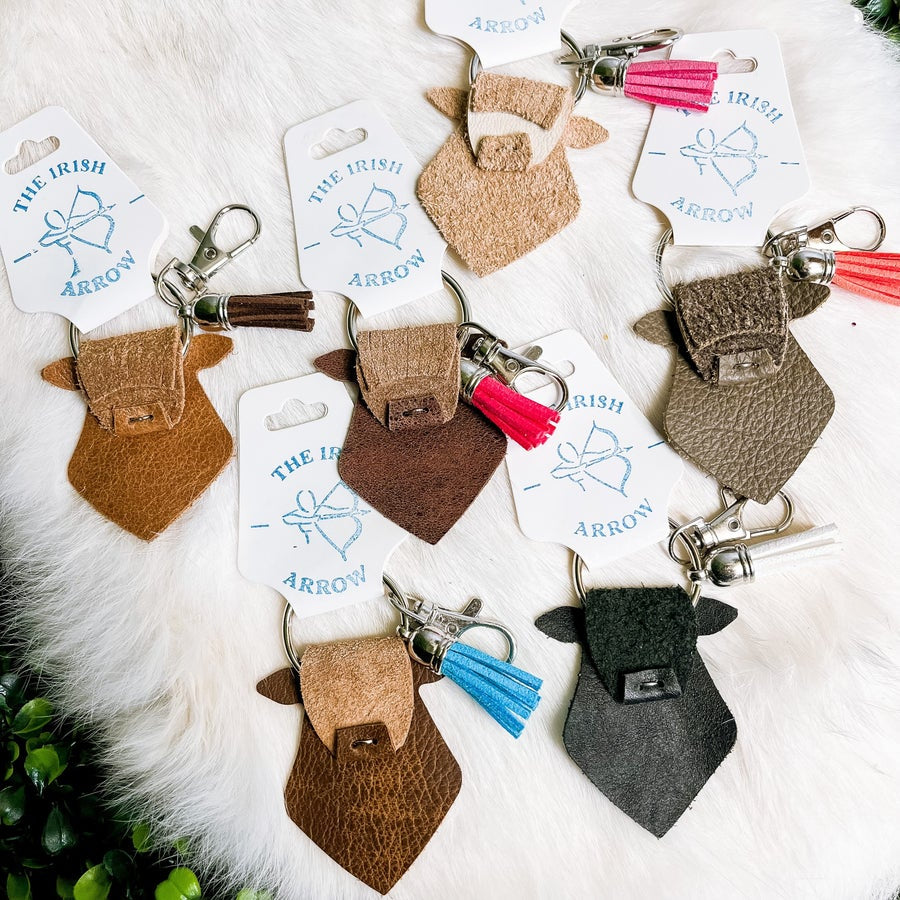 Animal Leather Keychain
