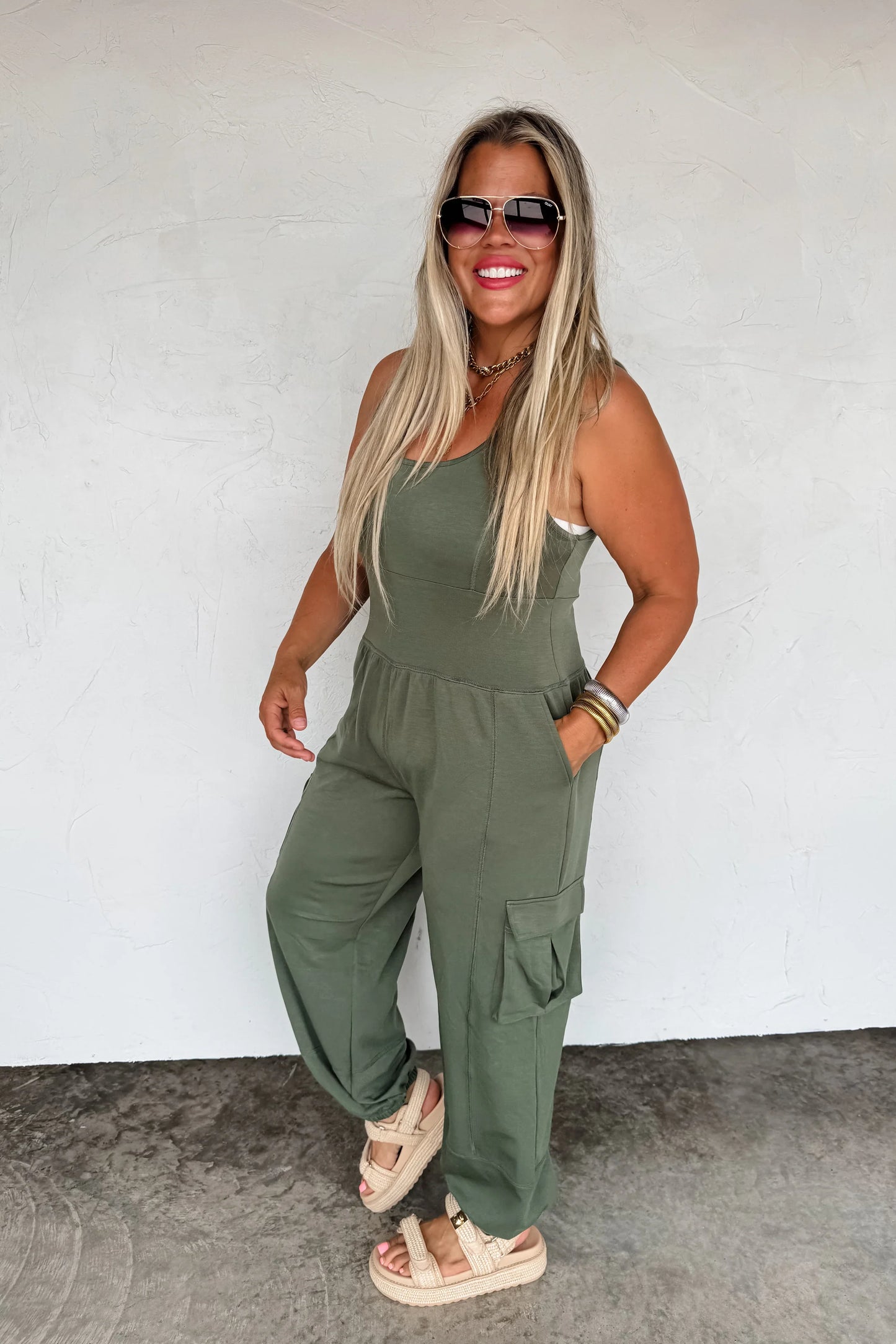 PREORDER: All Set Tank Romper