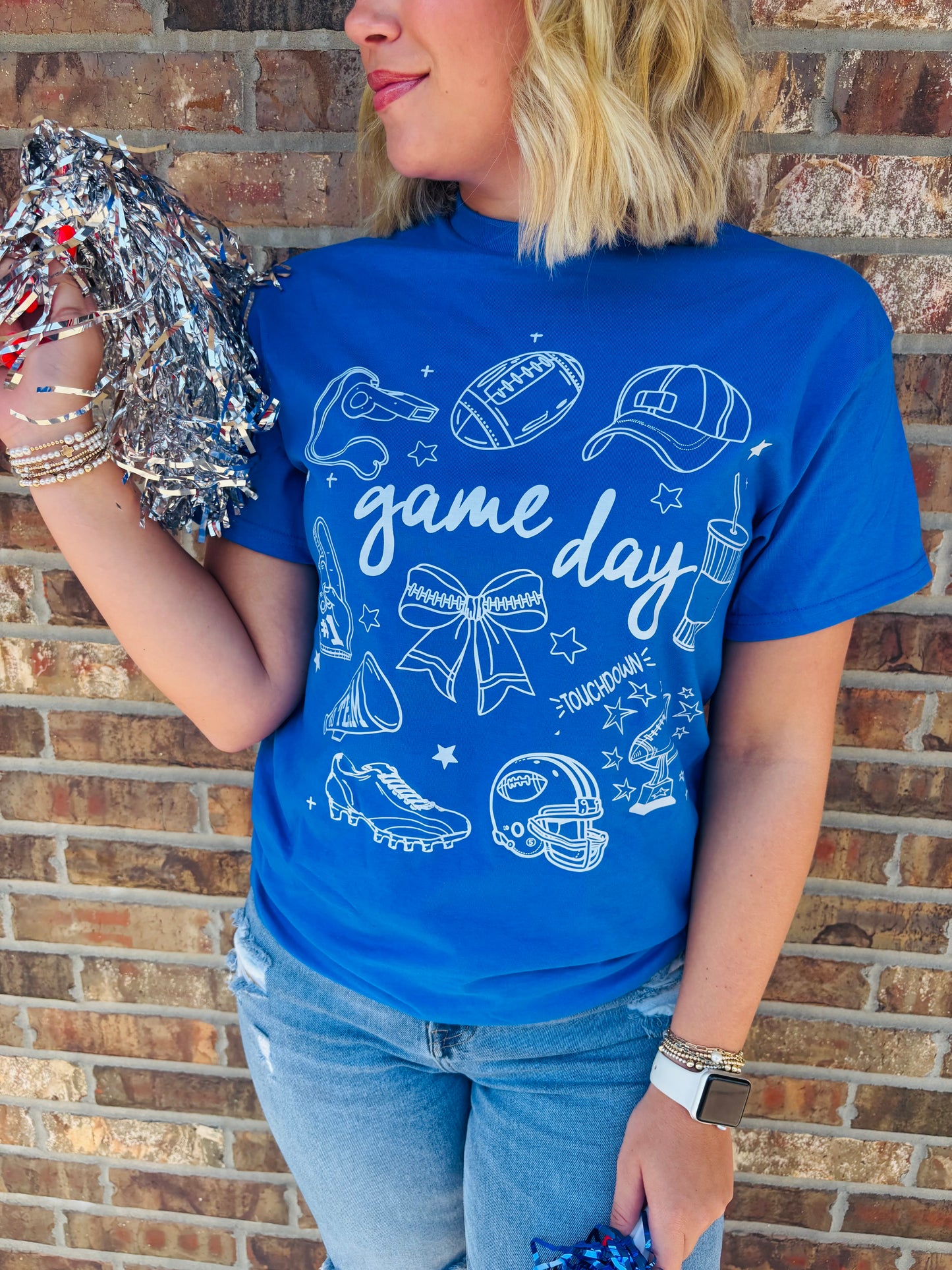 Game Day Fine Line Tee