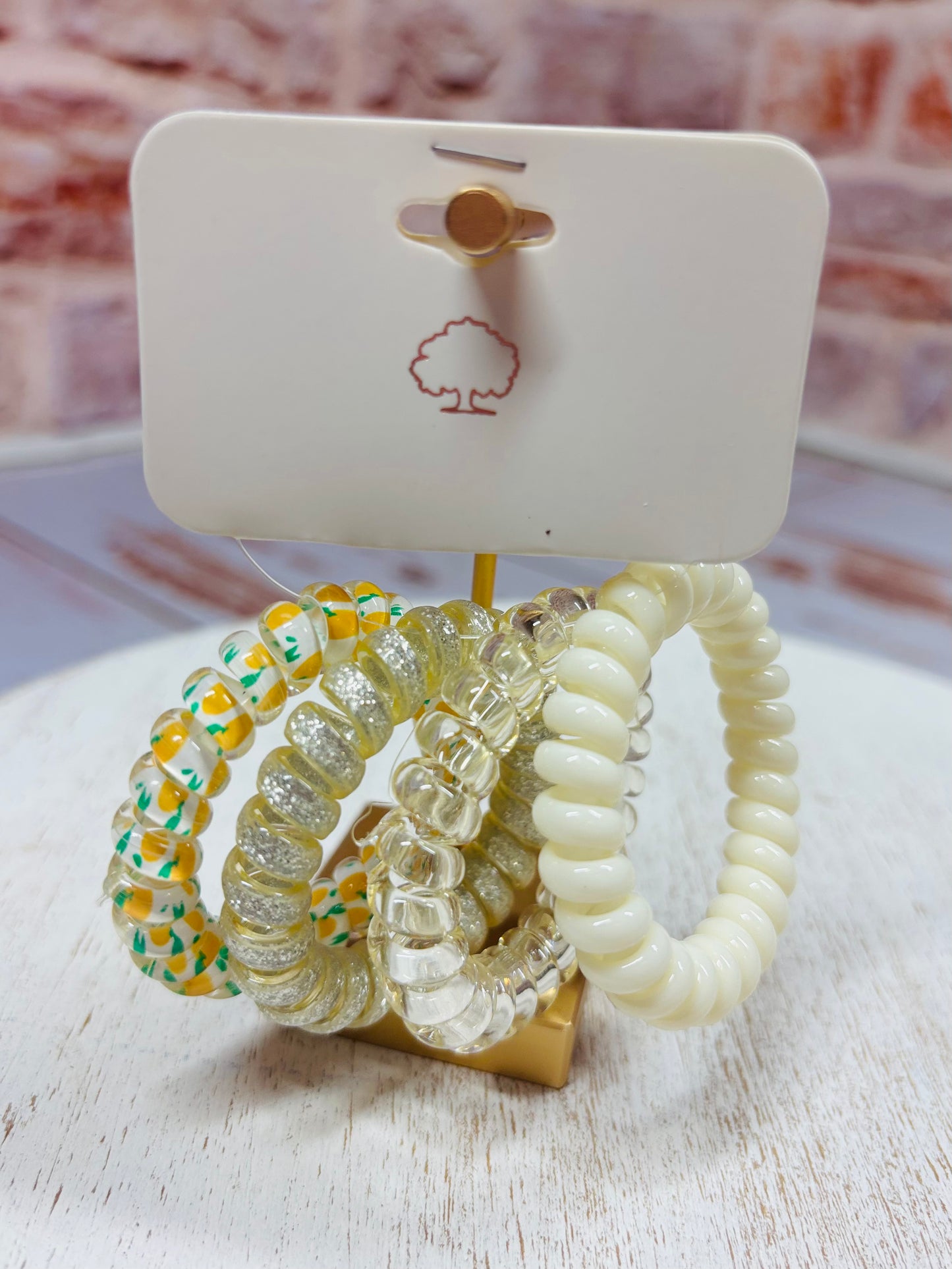 Fruit Spiral Hair Ties