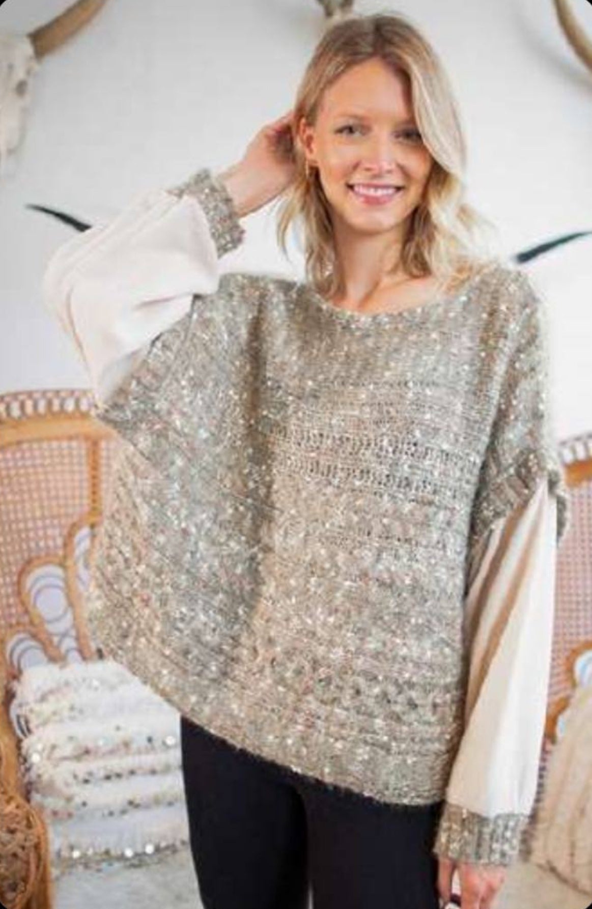 Franny Fuzzy Sweater