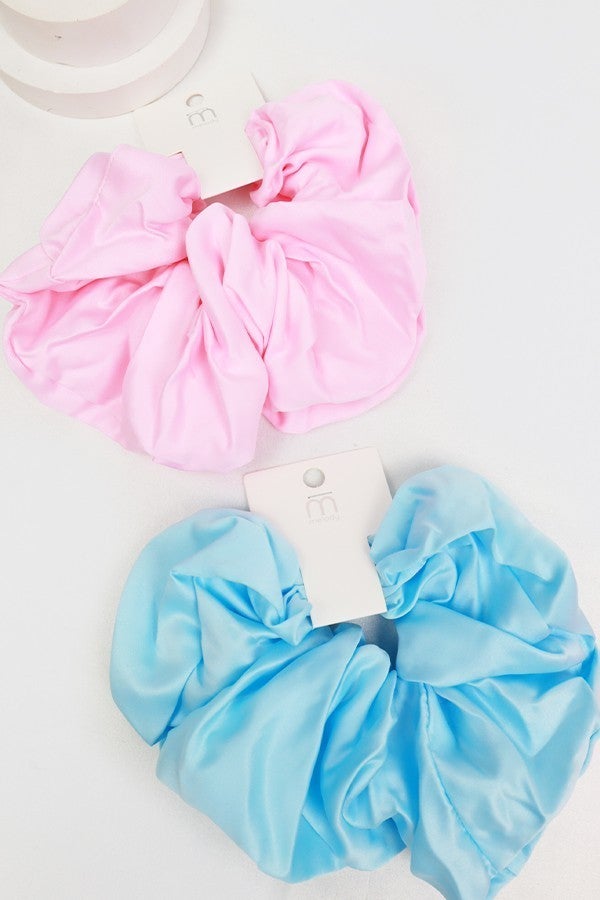 Large Satin Scrunchie