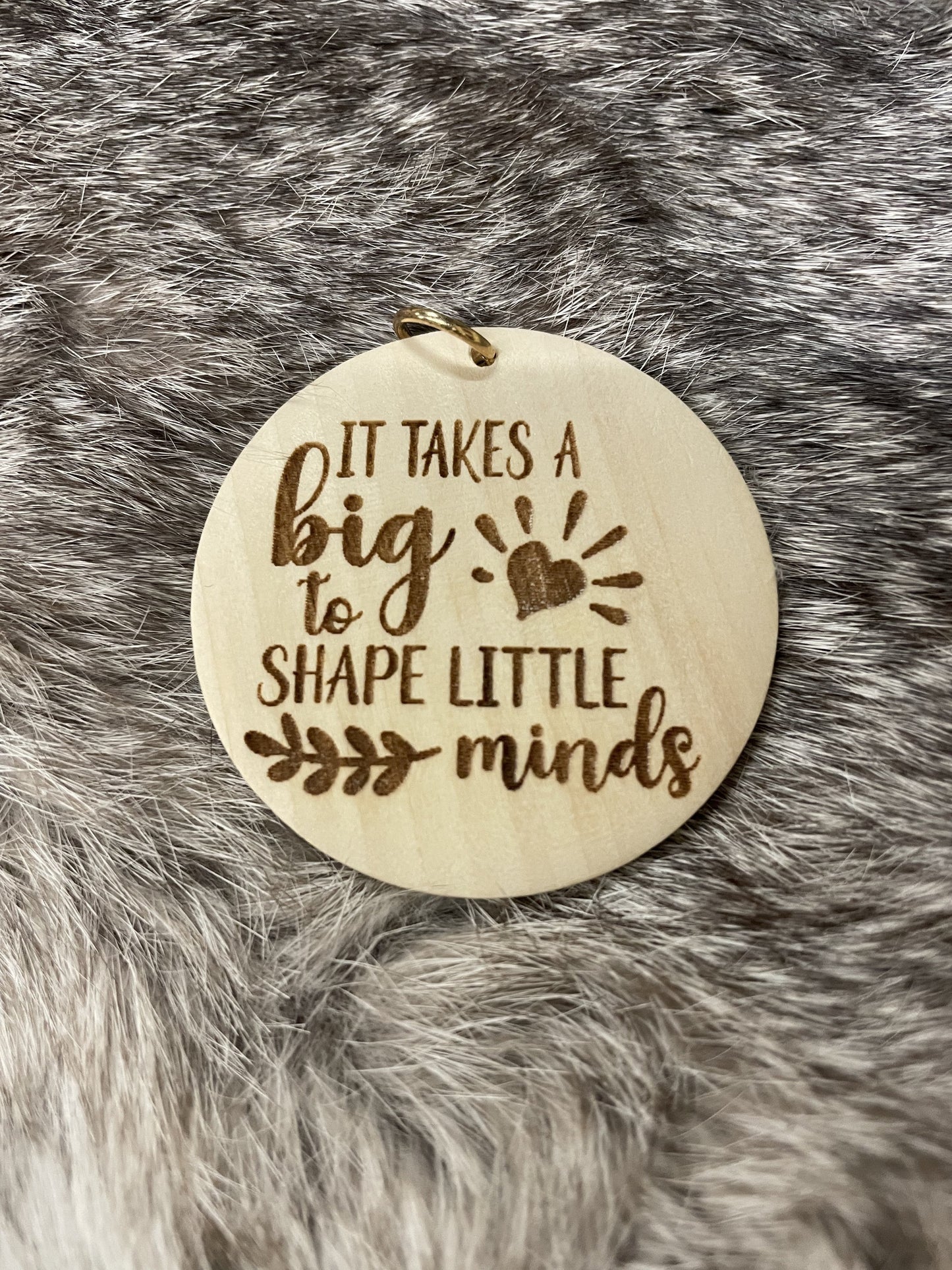 Key chain teacher charms