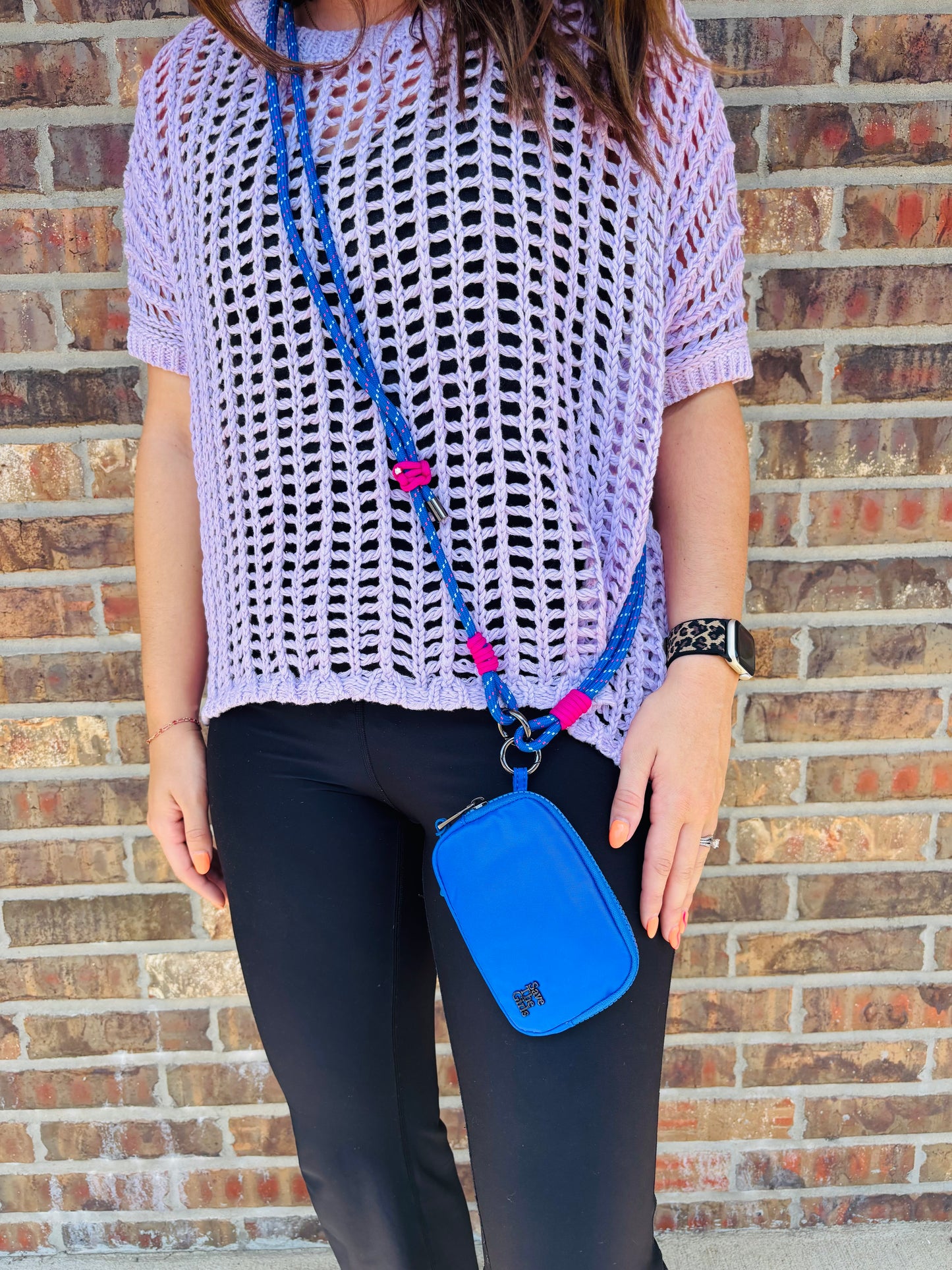 Save The Girls Rope Crossbody