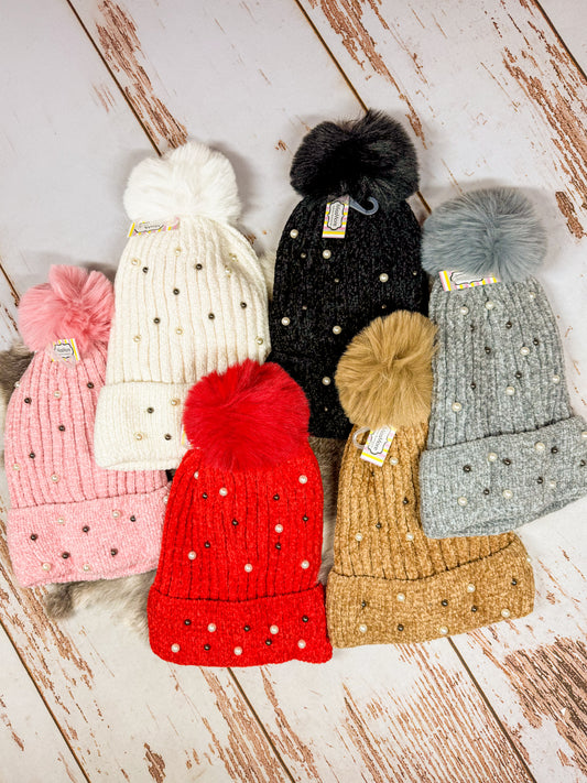 Plush Pearl Beanie
