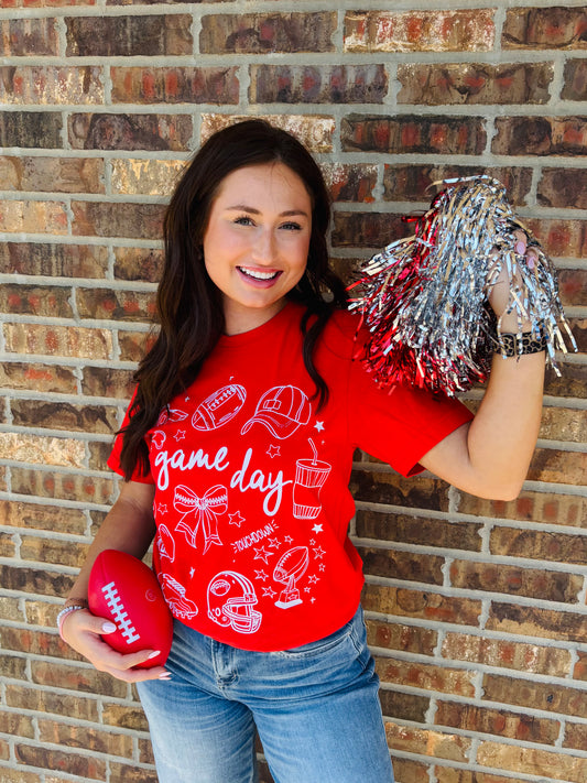 Game Day Fine Line Tee