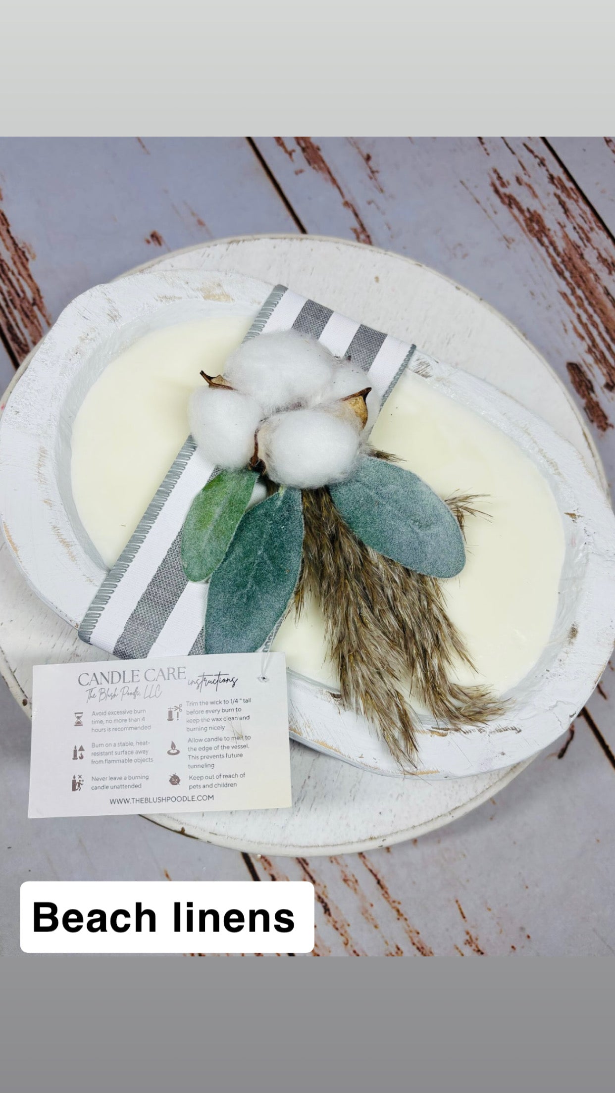 The Blush Poodle Dough Bowls