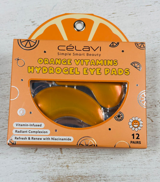 Orange Hydrogel Eye Patches