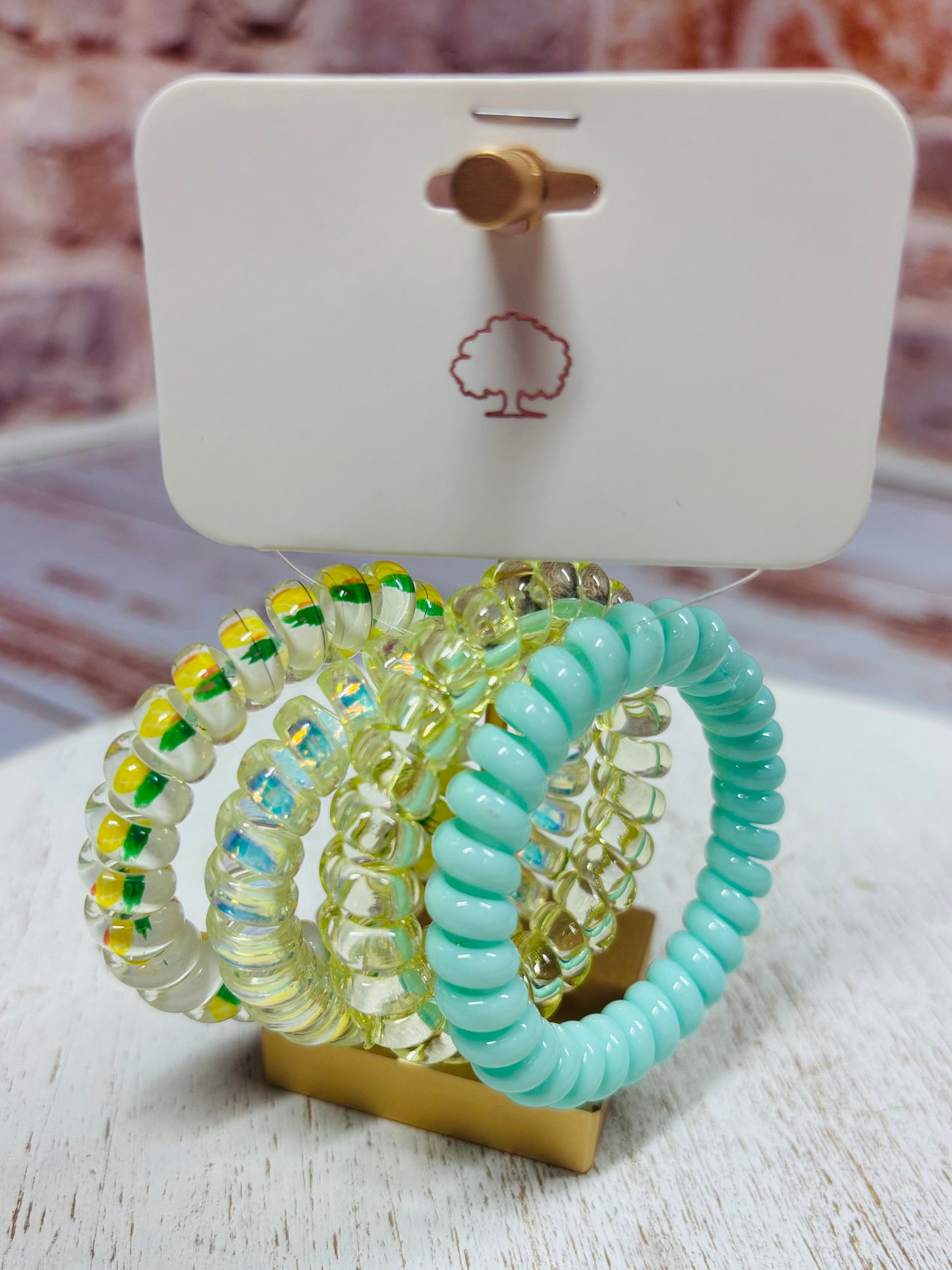 Fruit Spiral Hair Ties