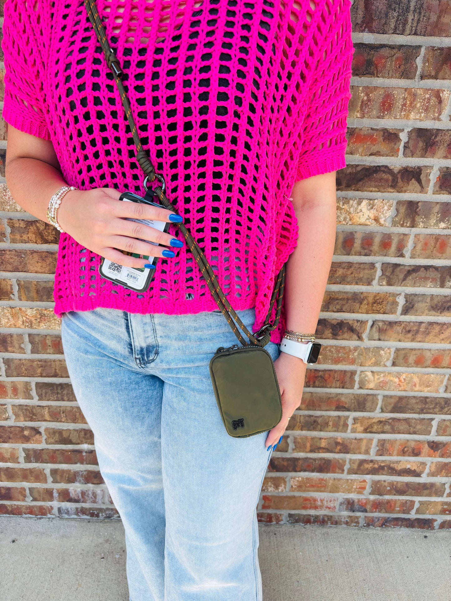 Save The Girls Rope Crossbody