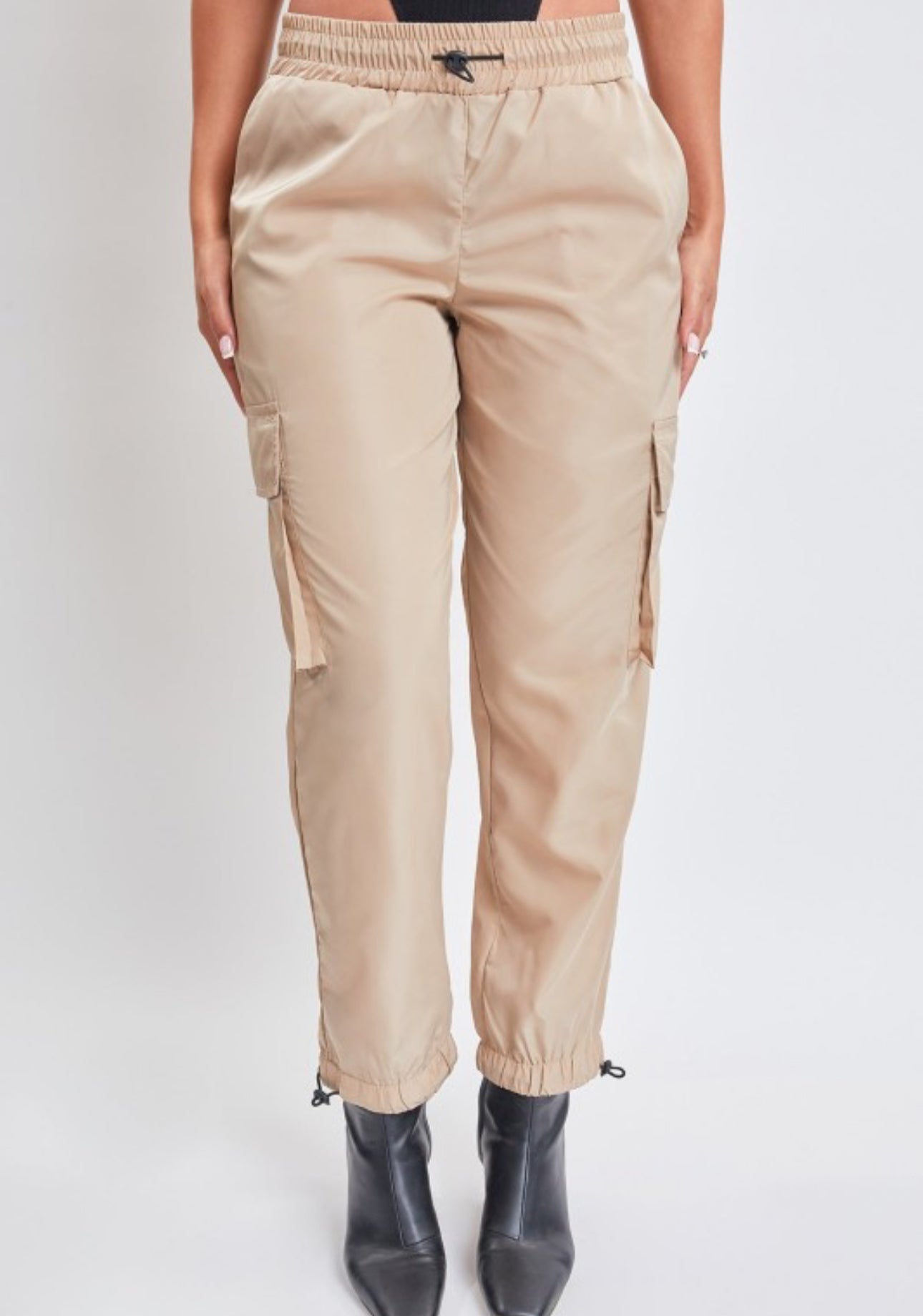 YMI Nylon Cargo Pants