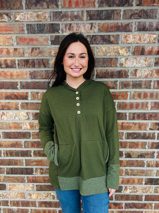 Annie Kangaroo Pocket Hoodie