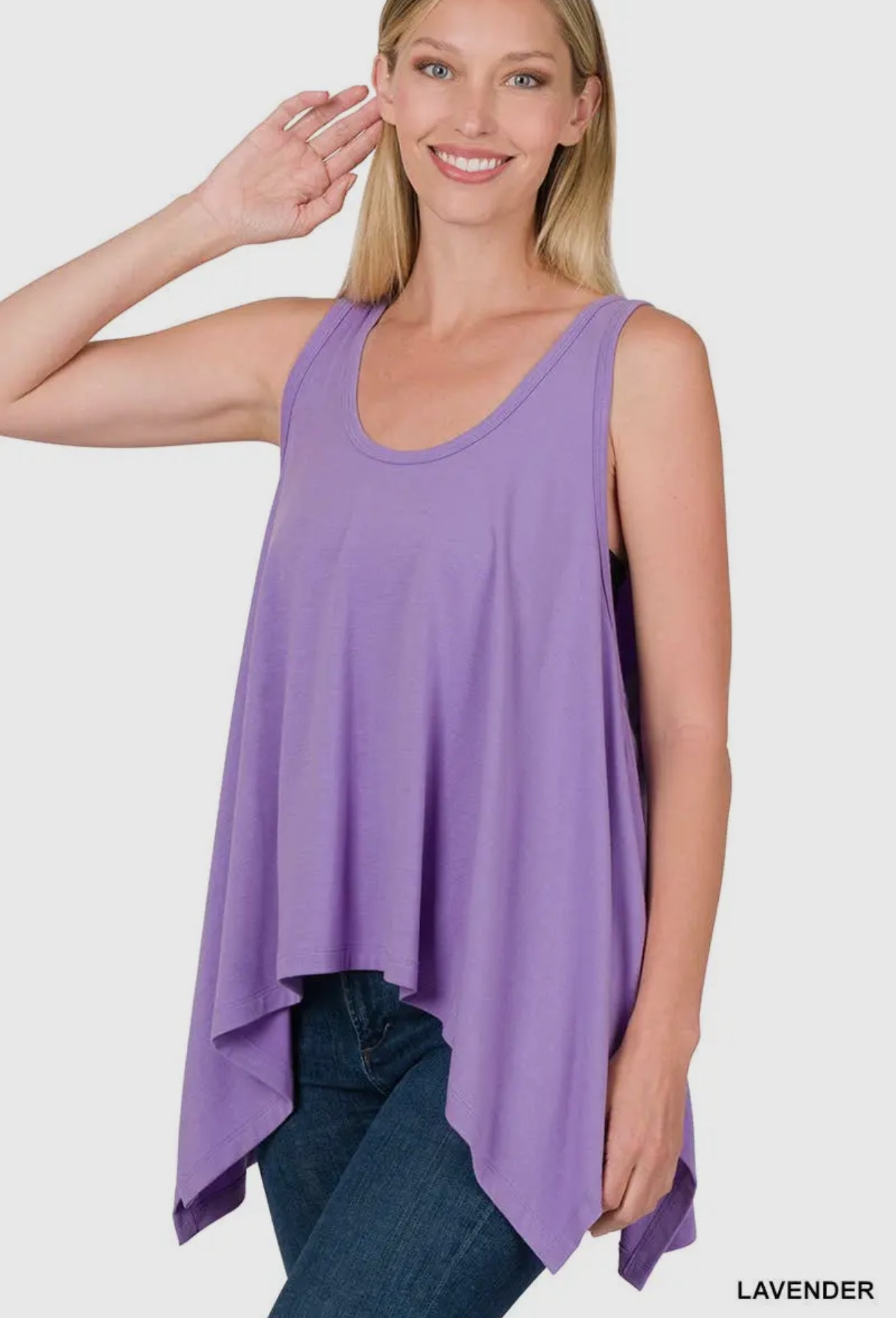 Sadie Shark Bite Tank Top