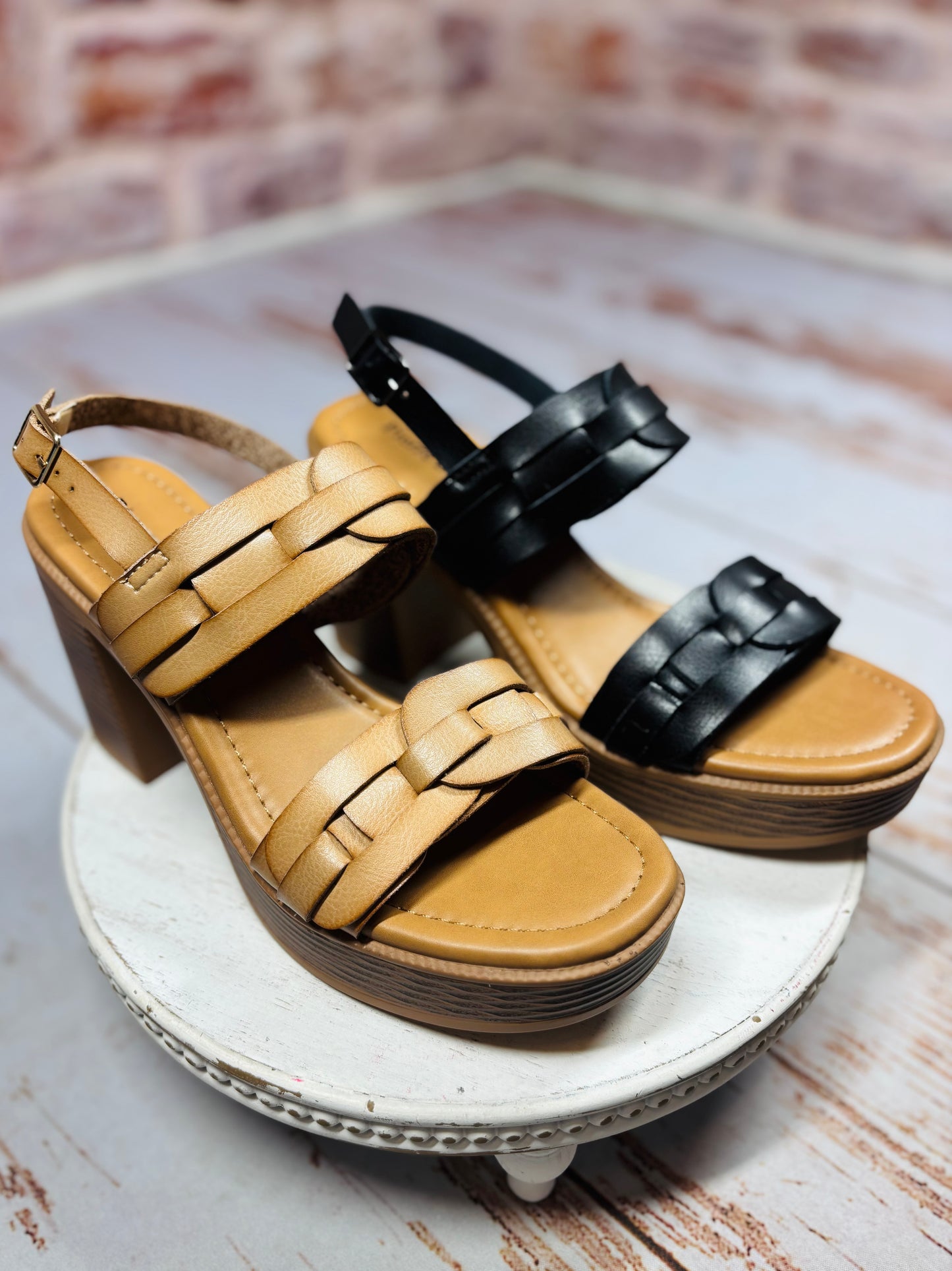Erin Heel Strap Sandal