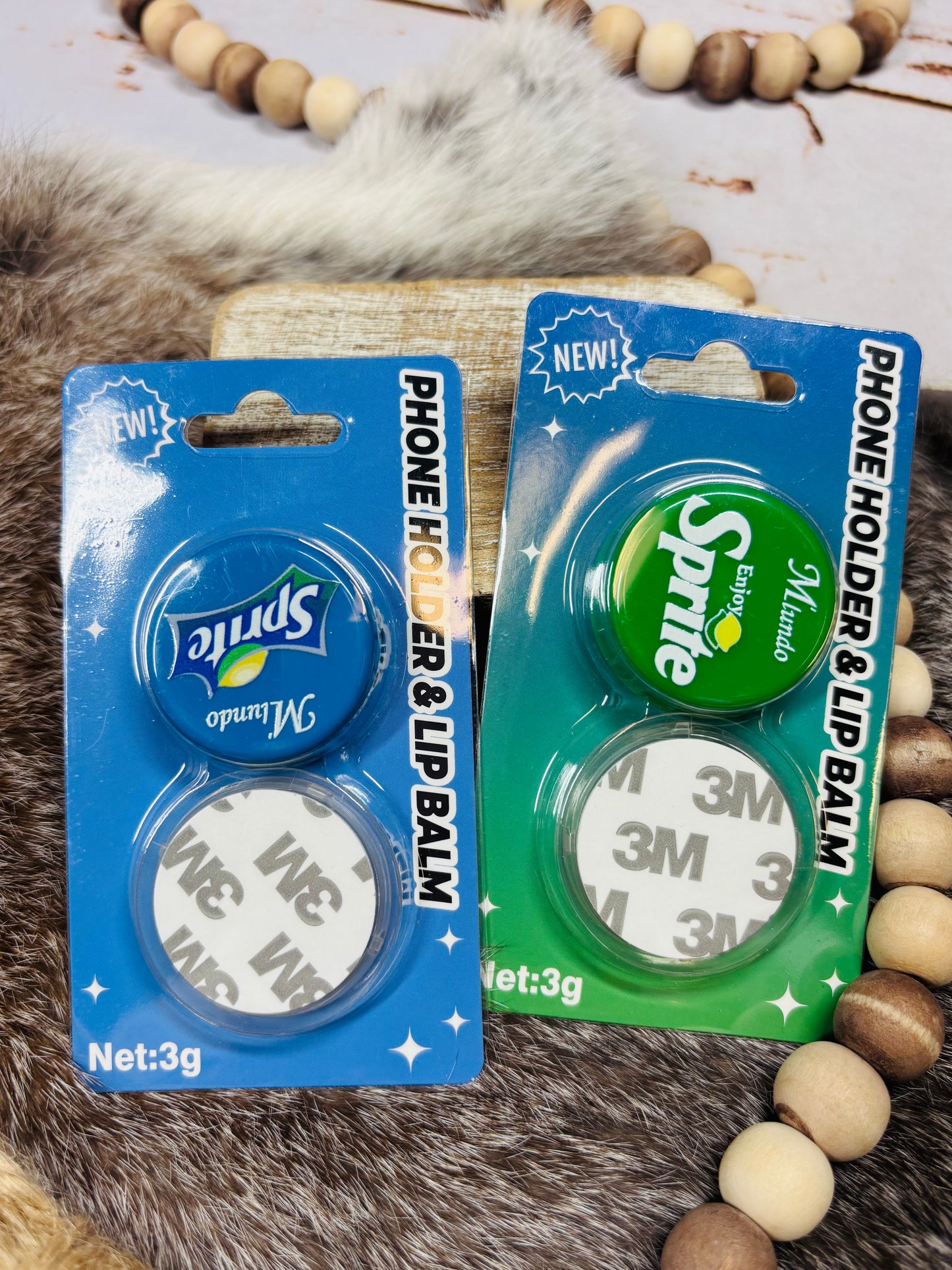 2 in 1 Soda Pop Socket & Lip Balm