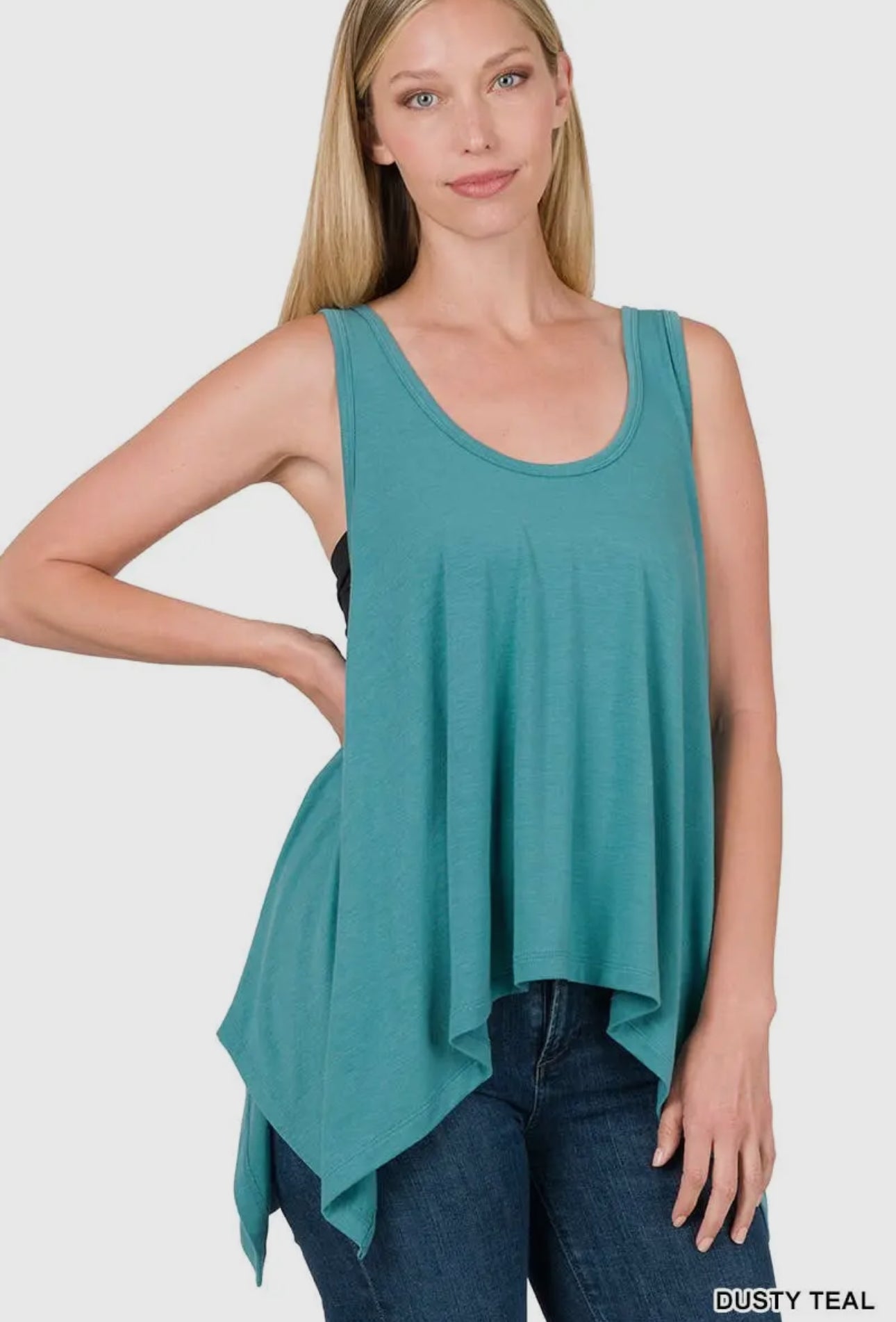 Sadie Shark Bite Tank Top