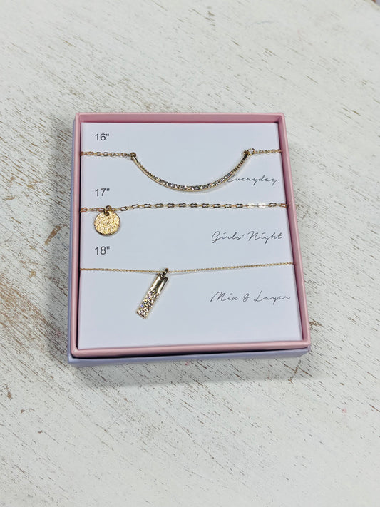 Layered Necklace Set