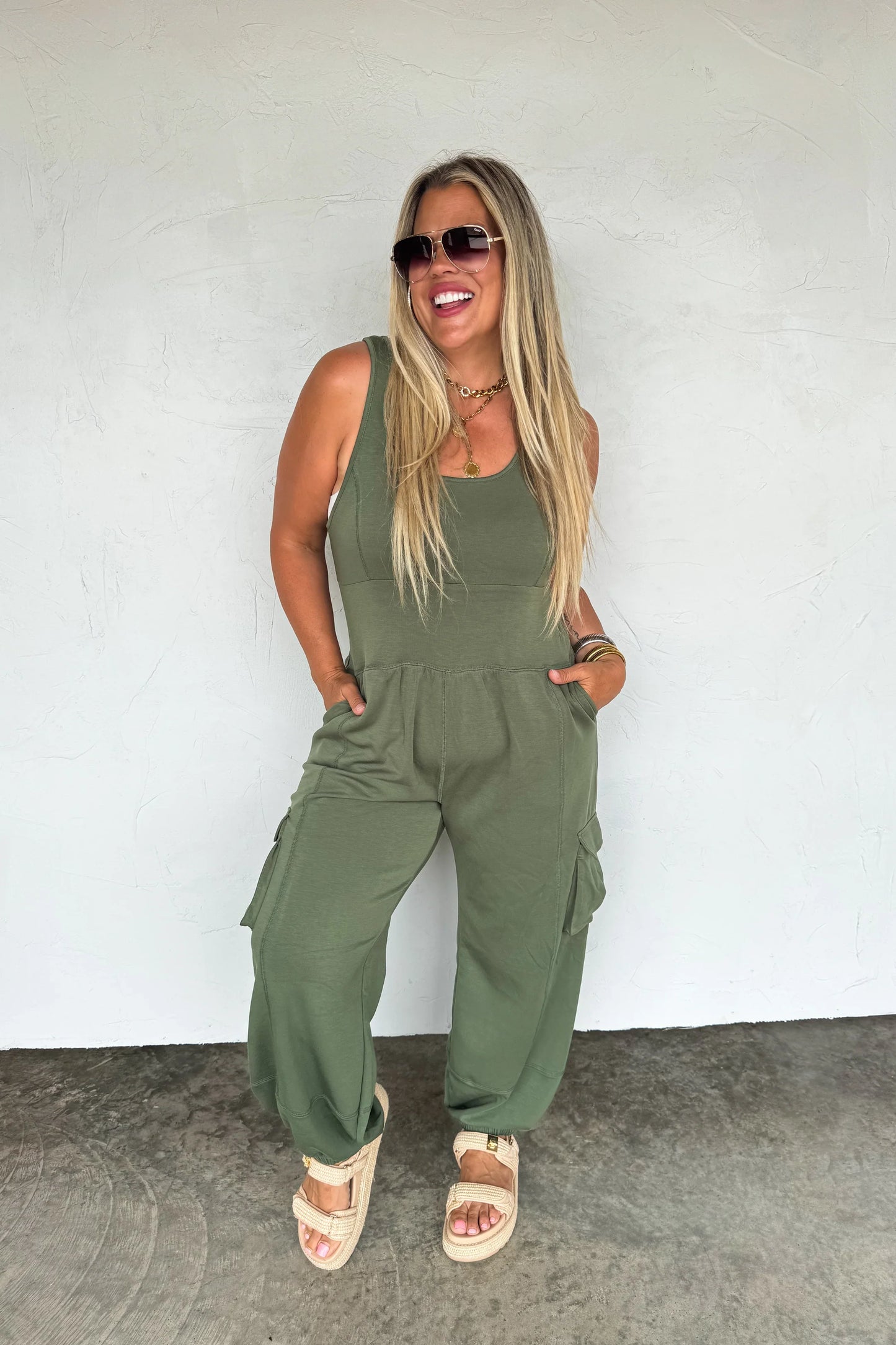 PREORDER: All Set Tank Romper