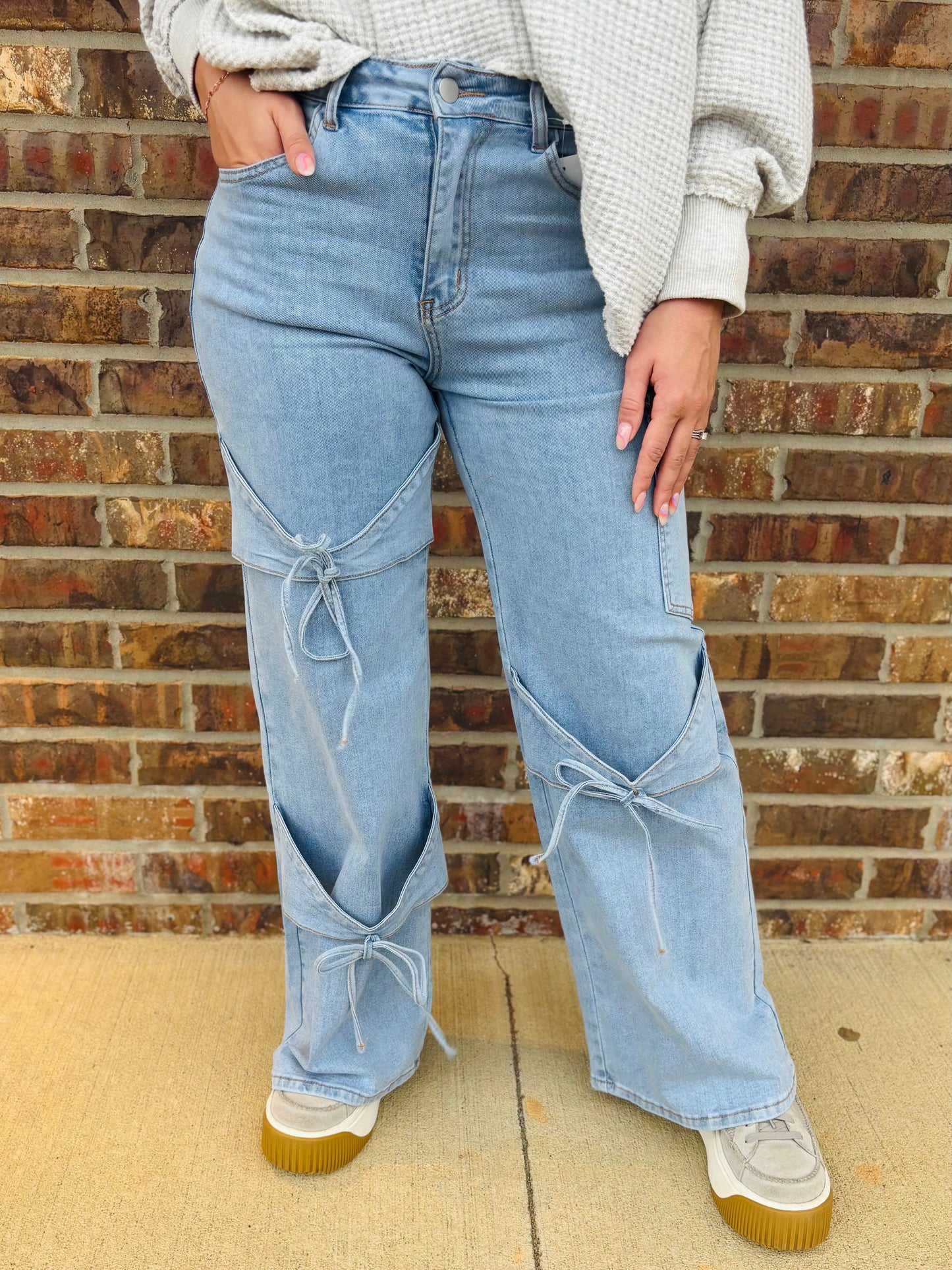 Amaya Bow Jeans