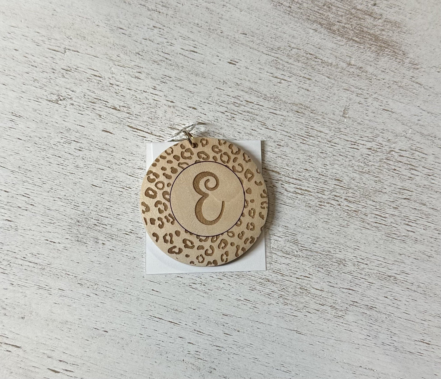 Initial Key Chain Charms