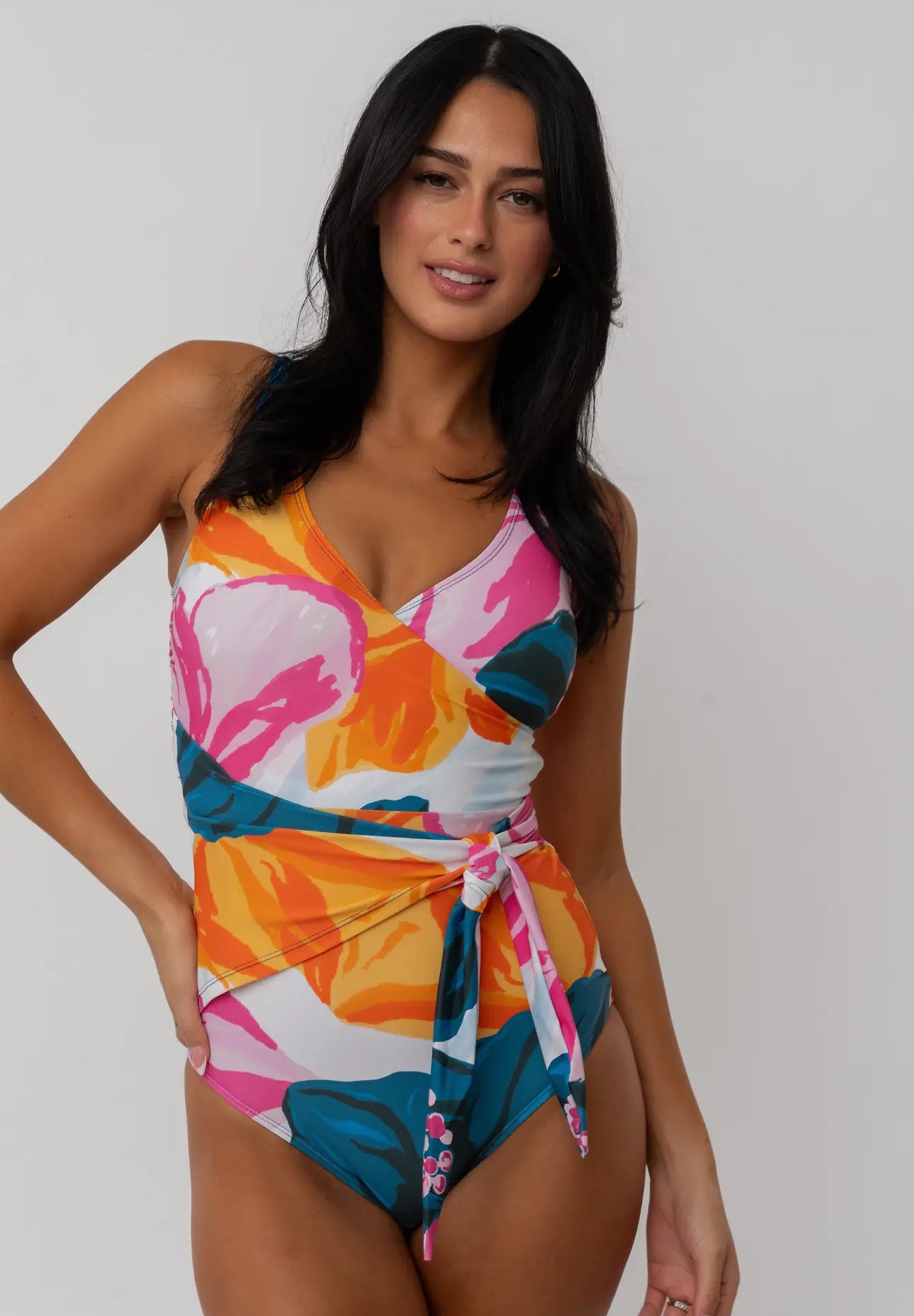 Floral Fusion Swimsuit