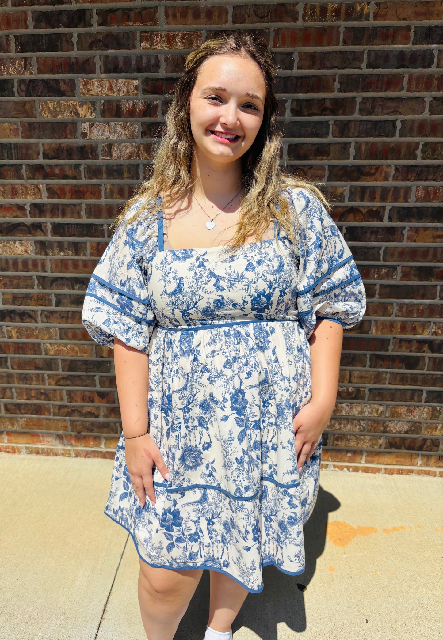 Amelia Floral Mini Dress