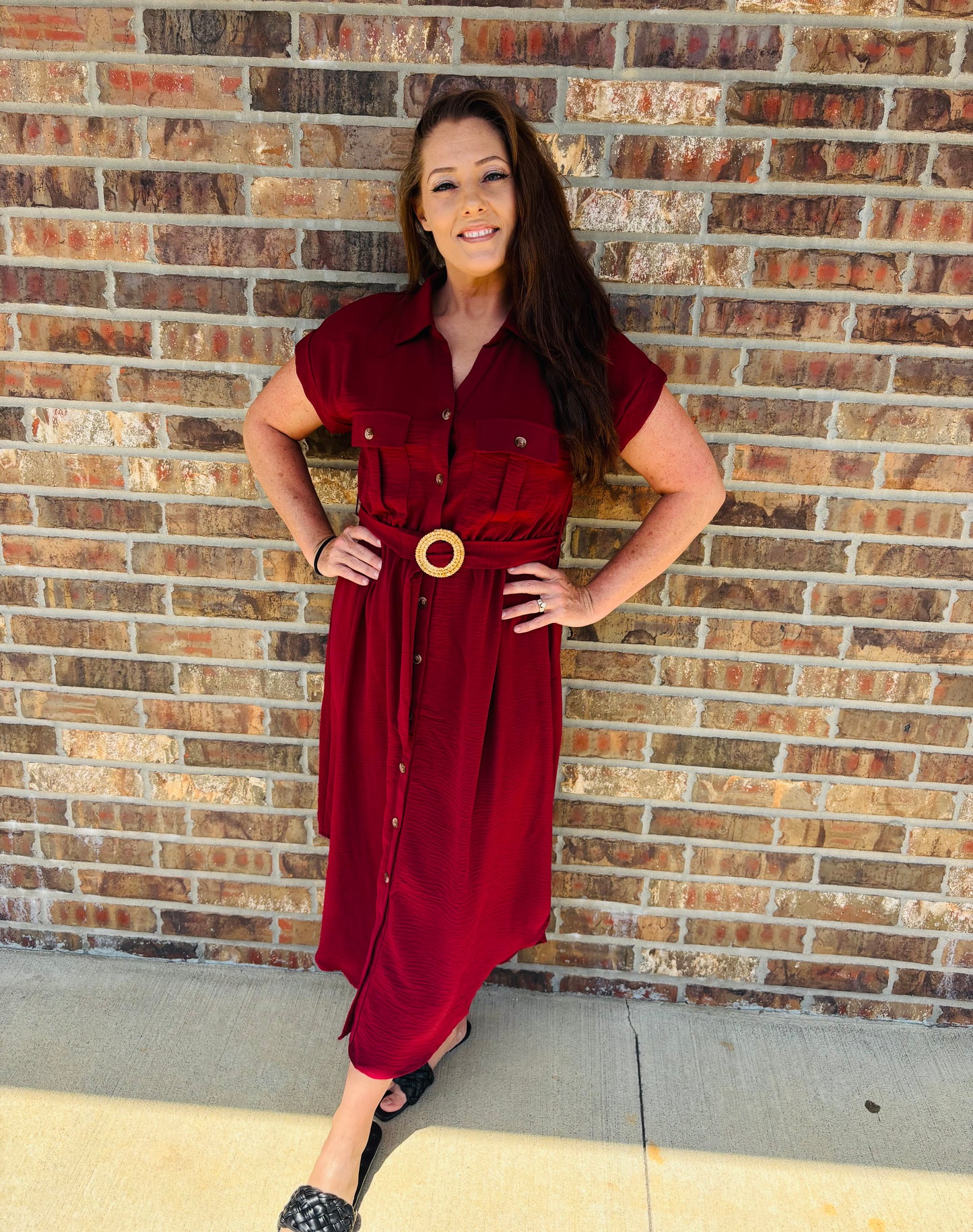 Wren Button Down Dress