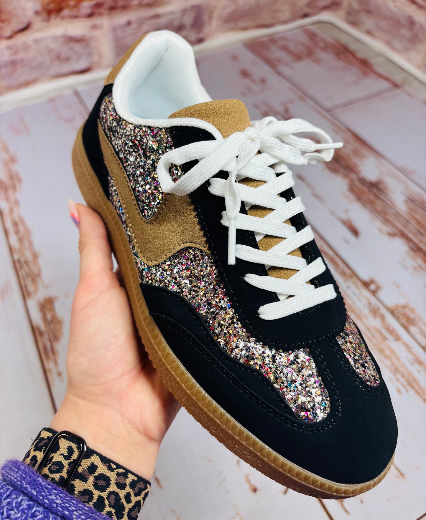 Zara Glitter Sneaker