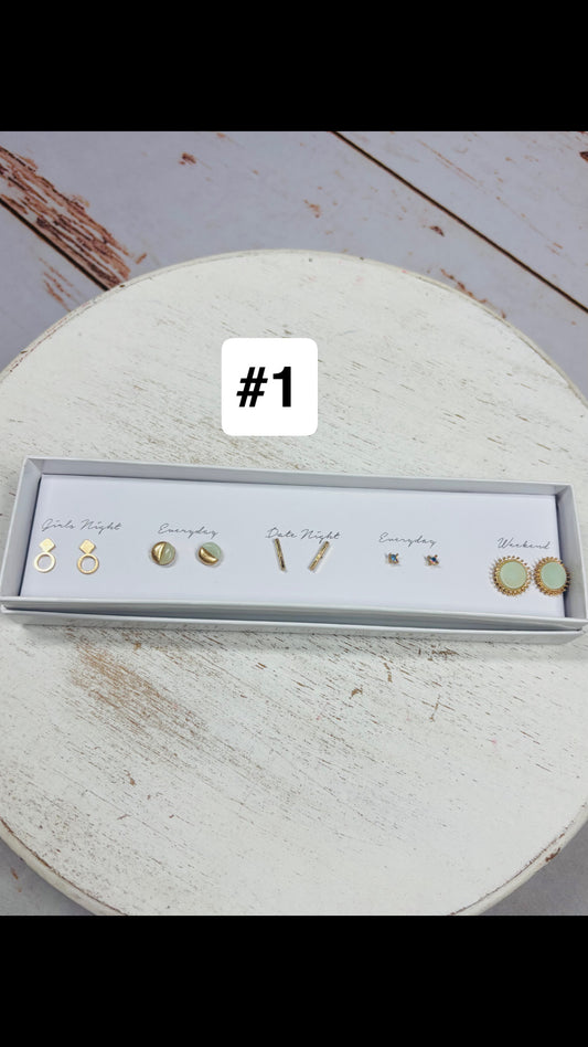 Stud Earring Set