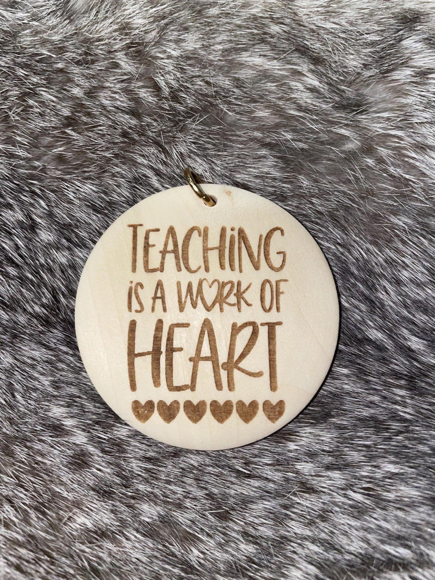 Key chain teacher charms