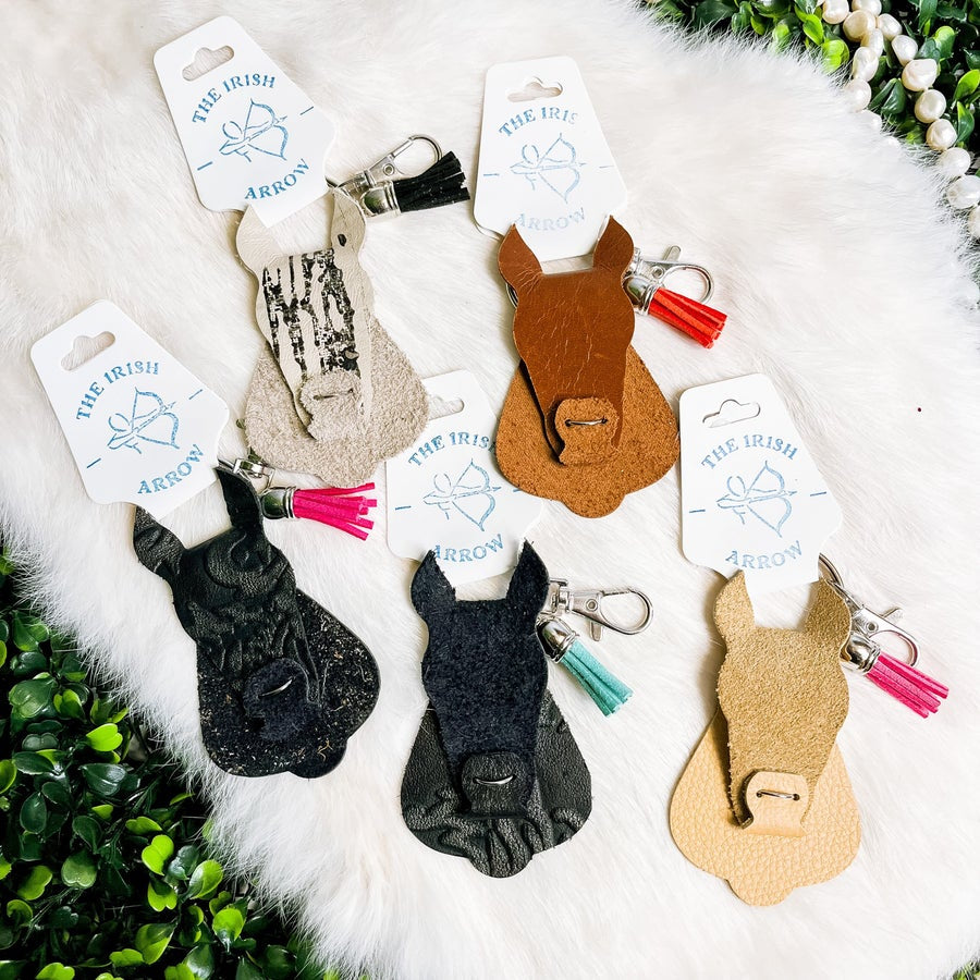 Animal Leather Keychain
