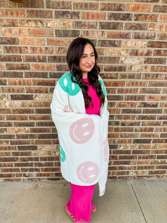 Happy Face Blanket