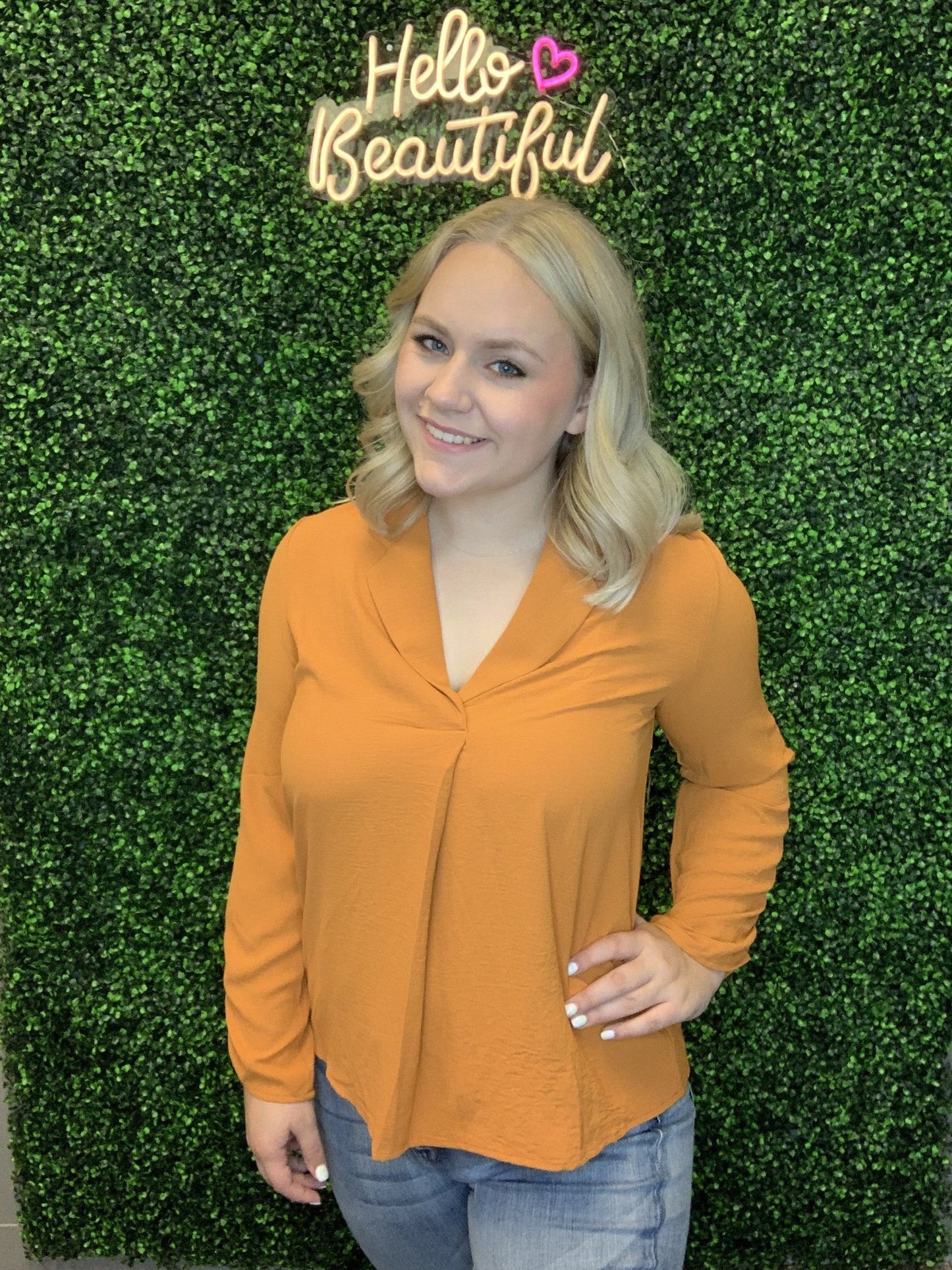 Collar me Fall Top