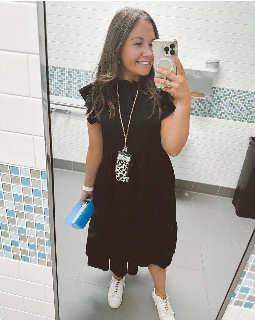 Cow Print LippyClip KISS for larger lip balms, essential oil rollers, etc.