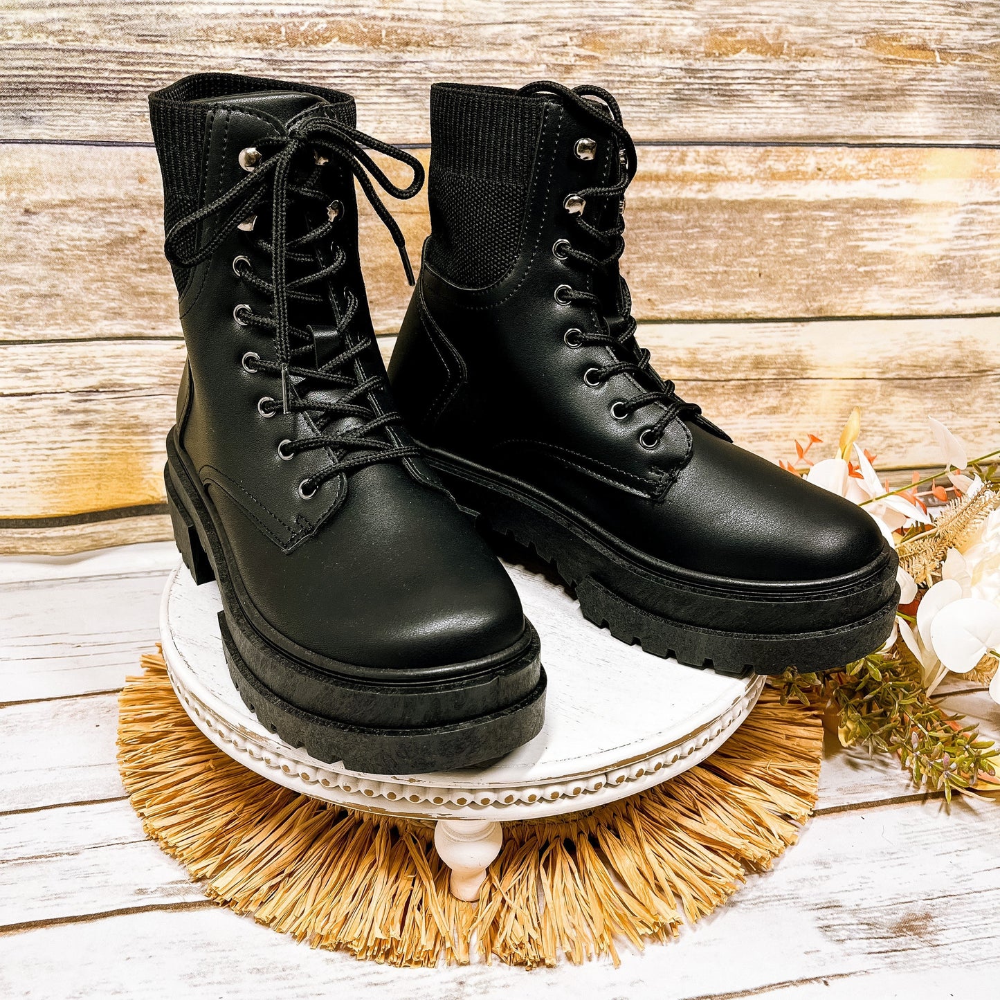 Riverside Combat Boots