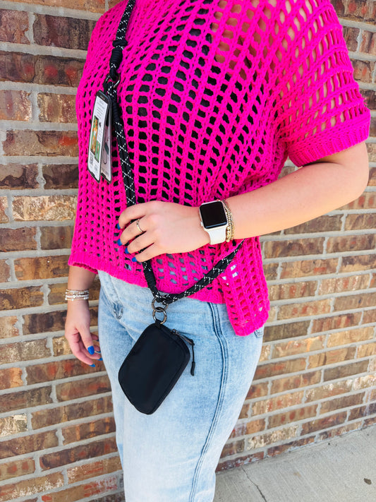 Save The Girls Rope Crossbody