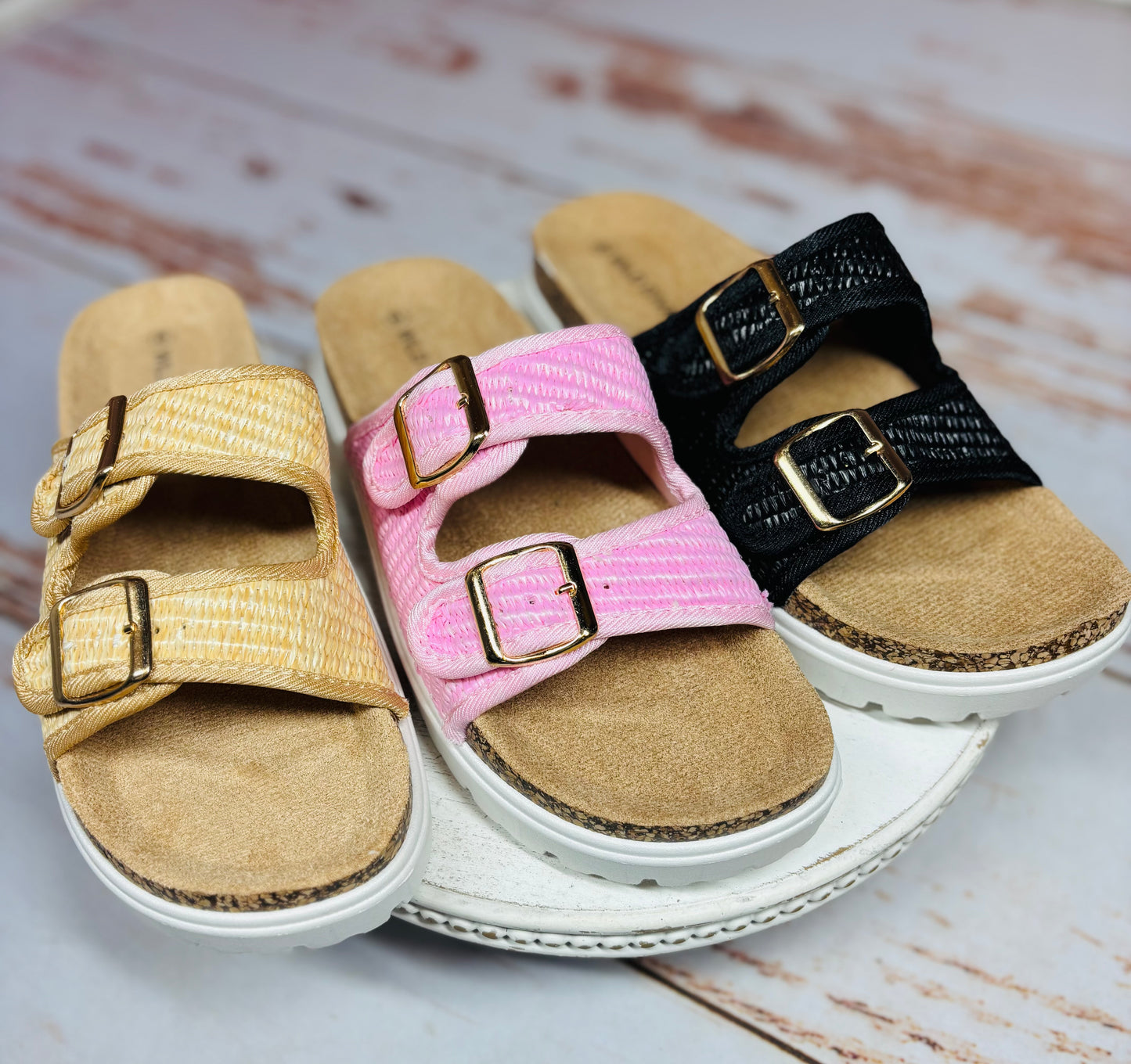 Emery Raffia Sandal