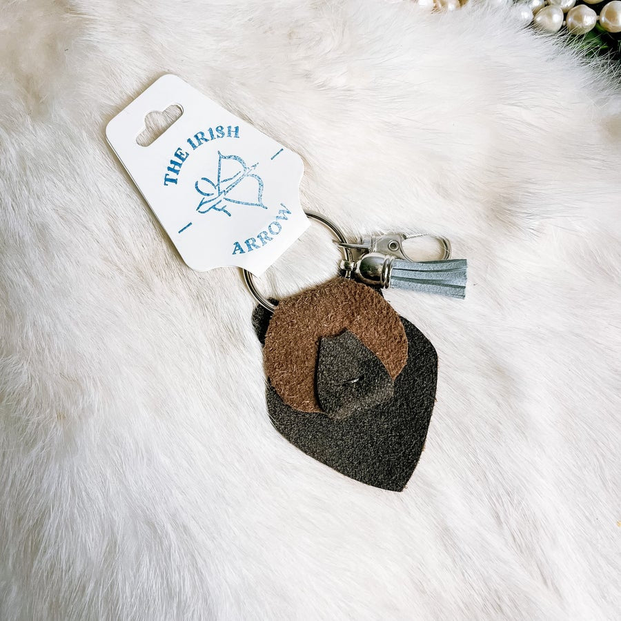 Animal Leather Keychain