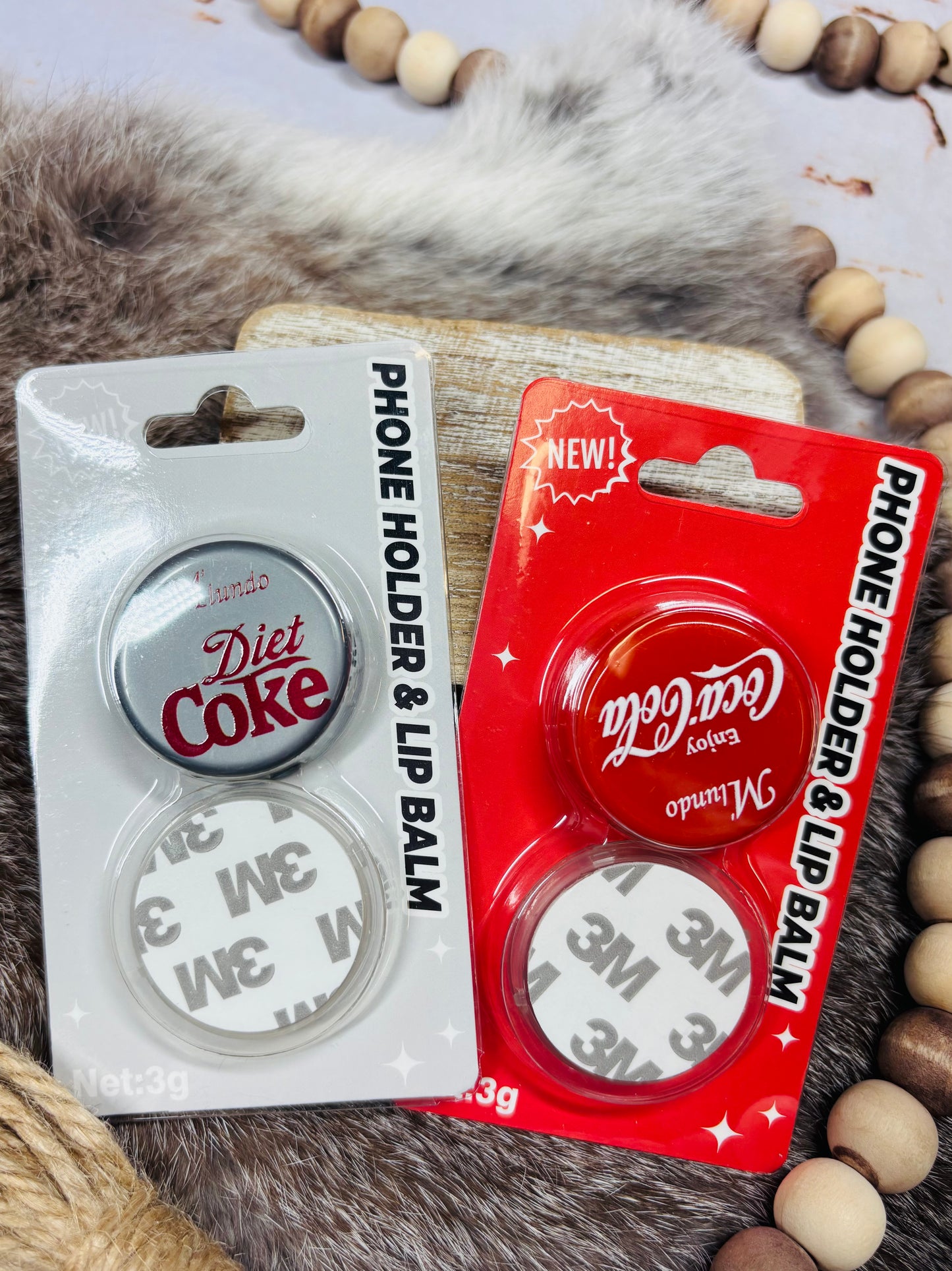 2 in 1 Soda Pop Socket & Lip Balm