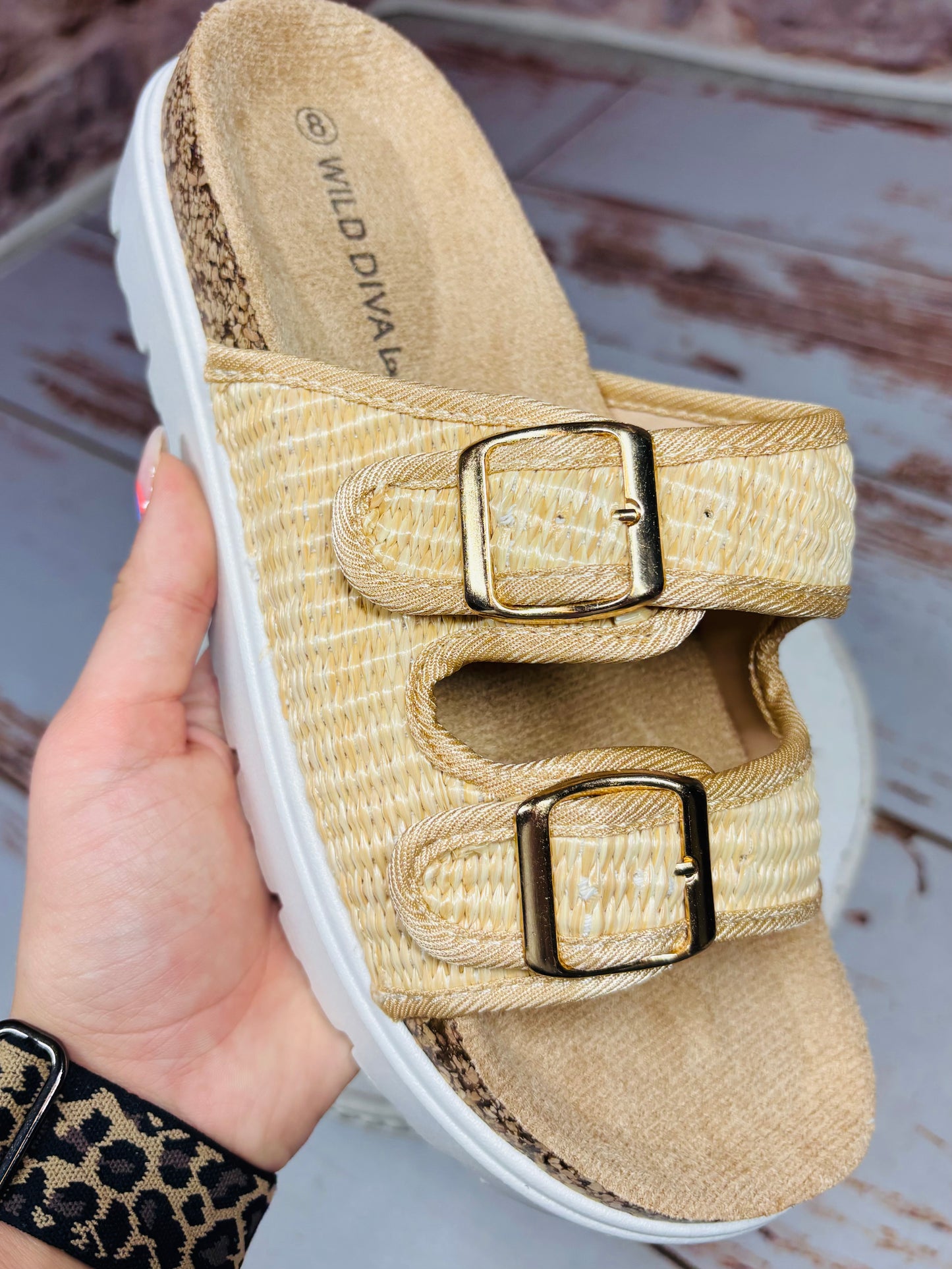 Emery Raffia Sandal