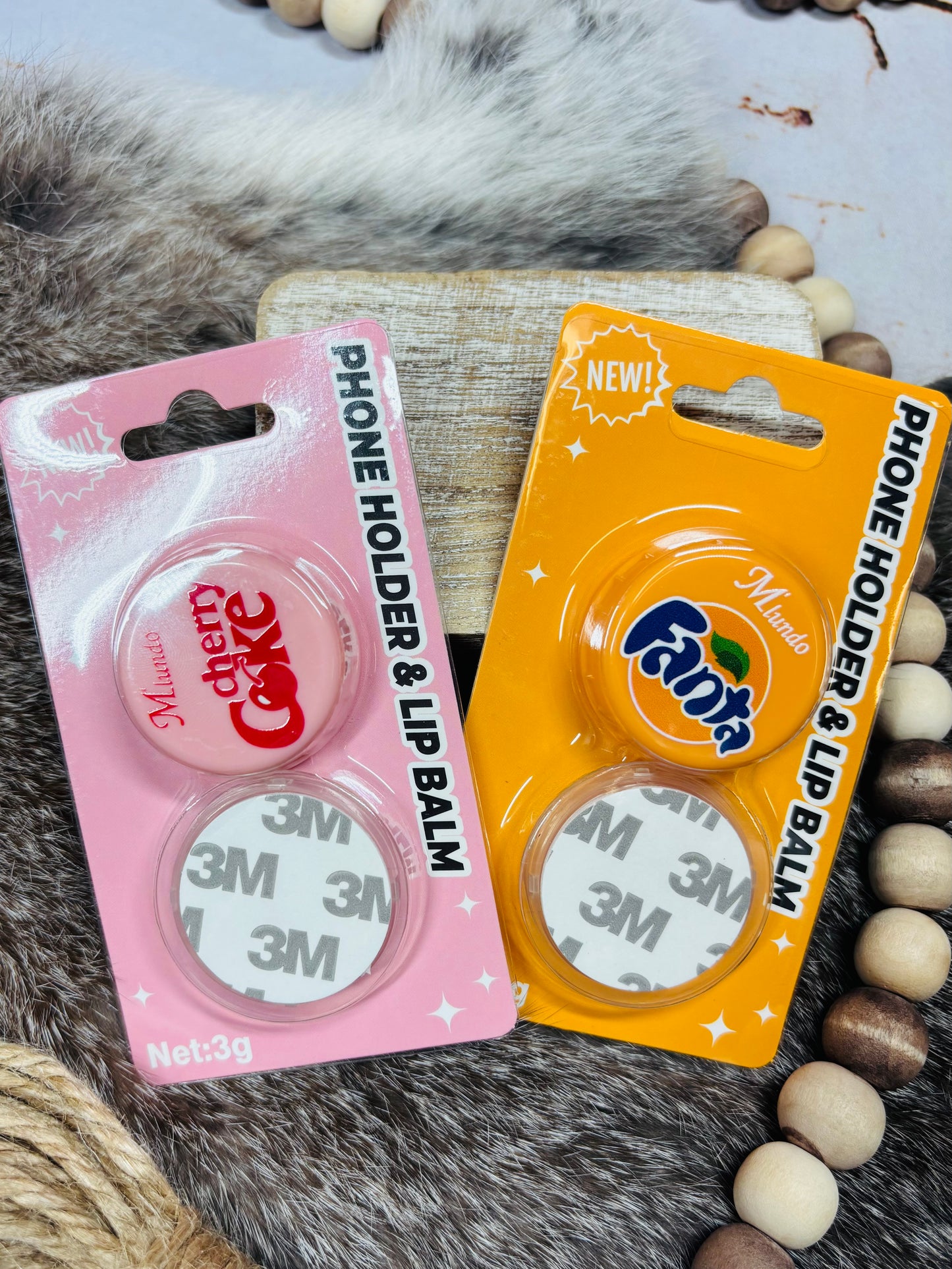 2 in 1 Soda Pop Socket & Lip Balm