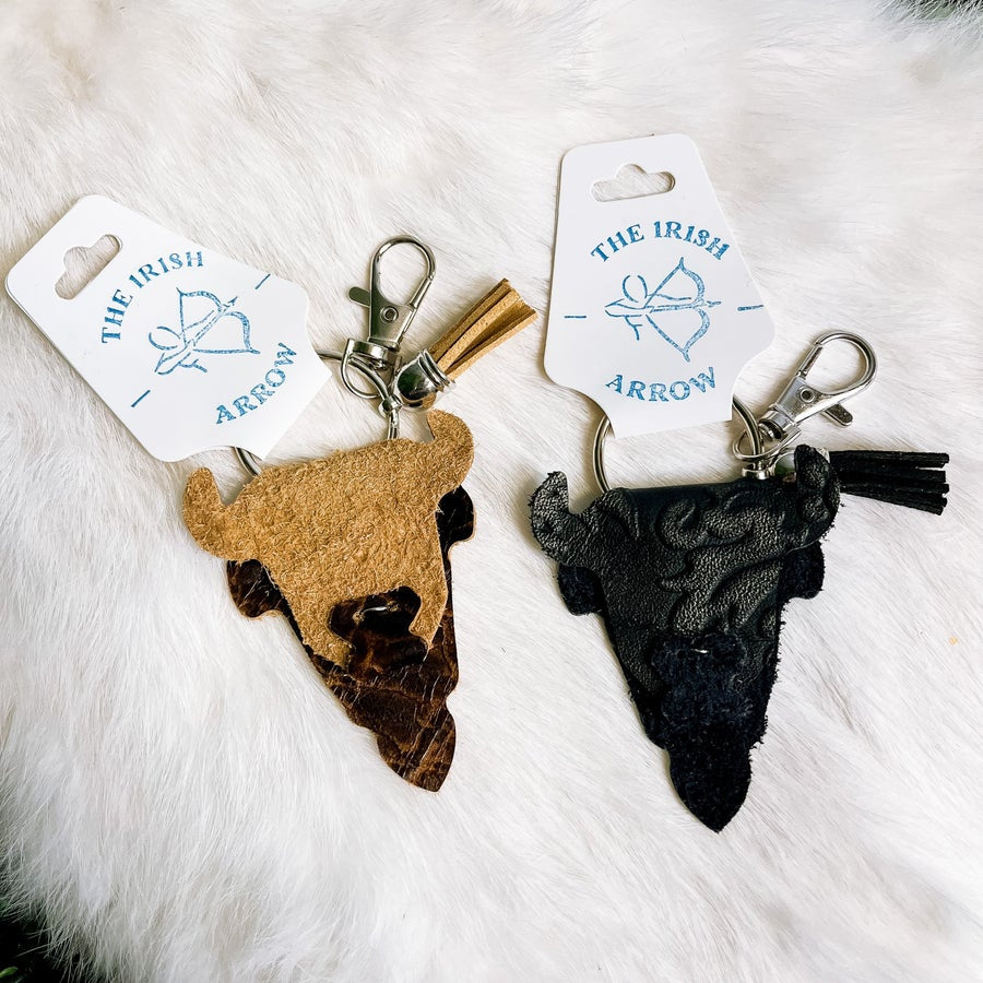 Animal Leather Keychain