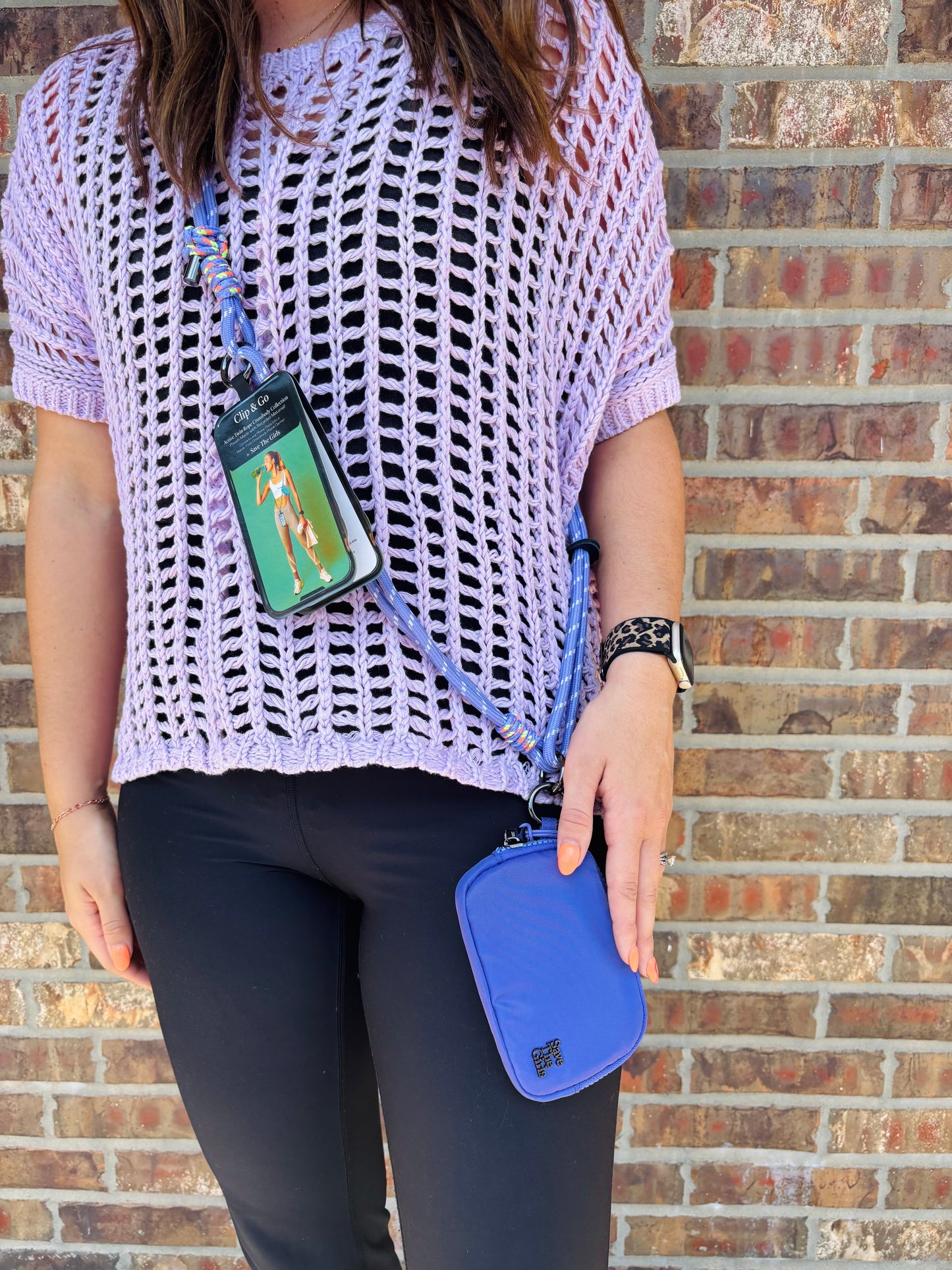 Save The Girls Rope Crossbody