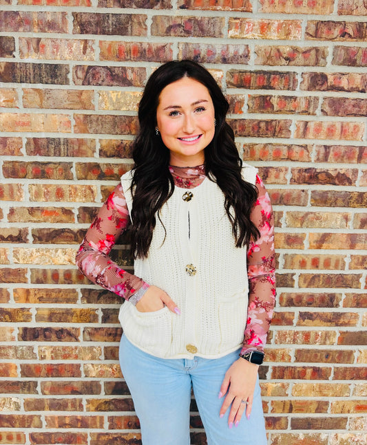 Madelyn Chunky Knit Top