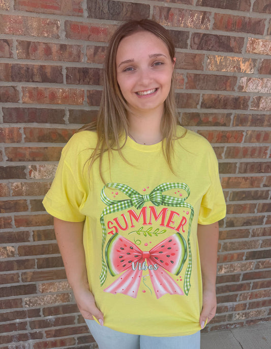 Watermelon Summer Vibes Tee