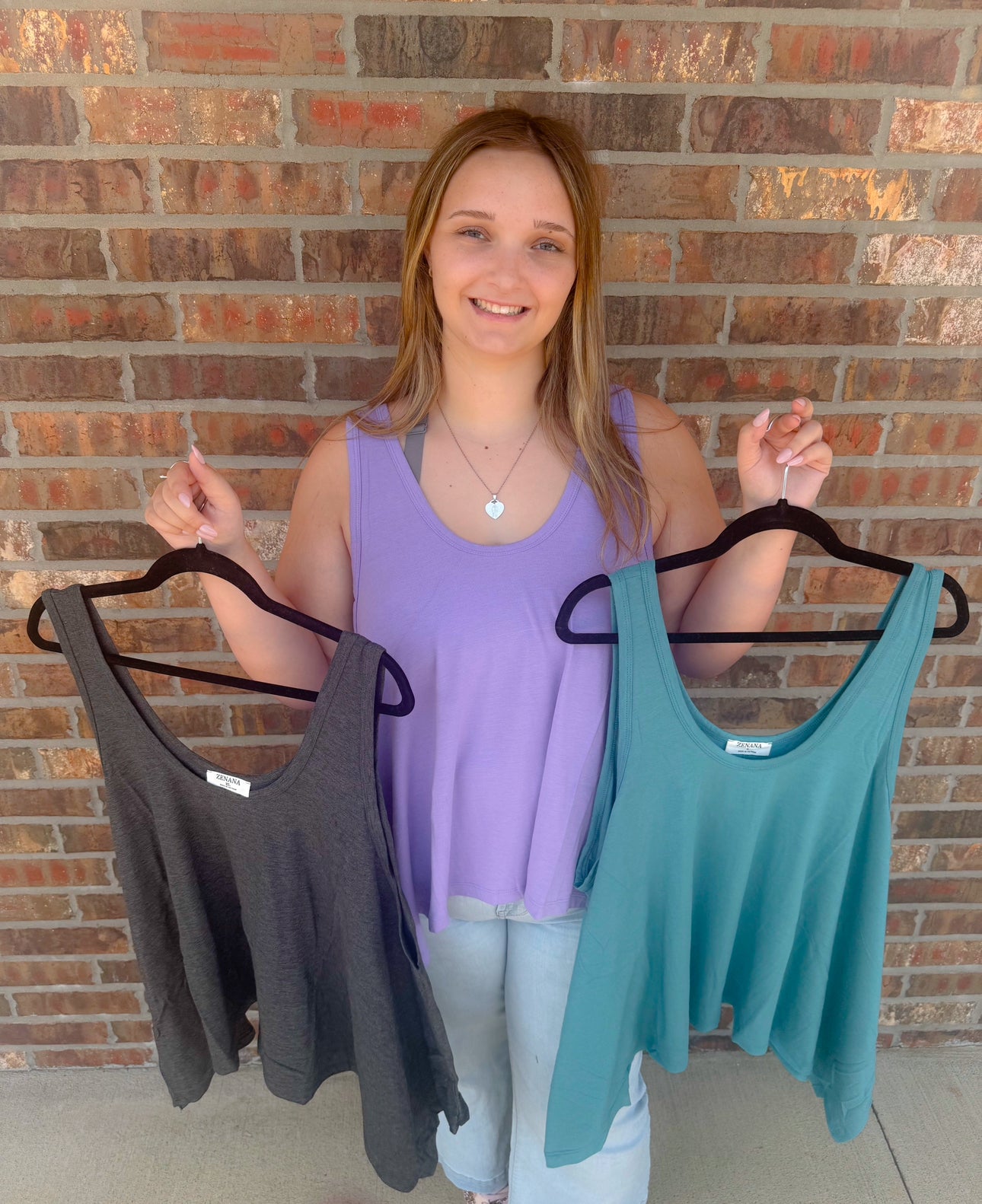 Sadie Shark Bite Tank Top