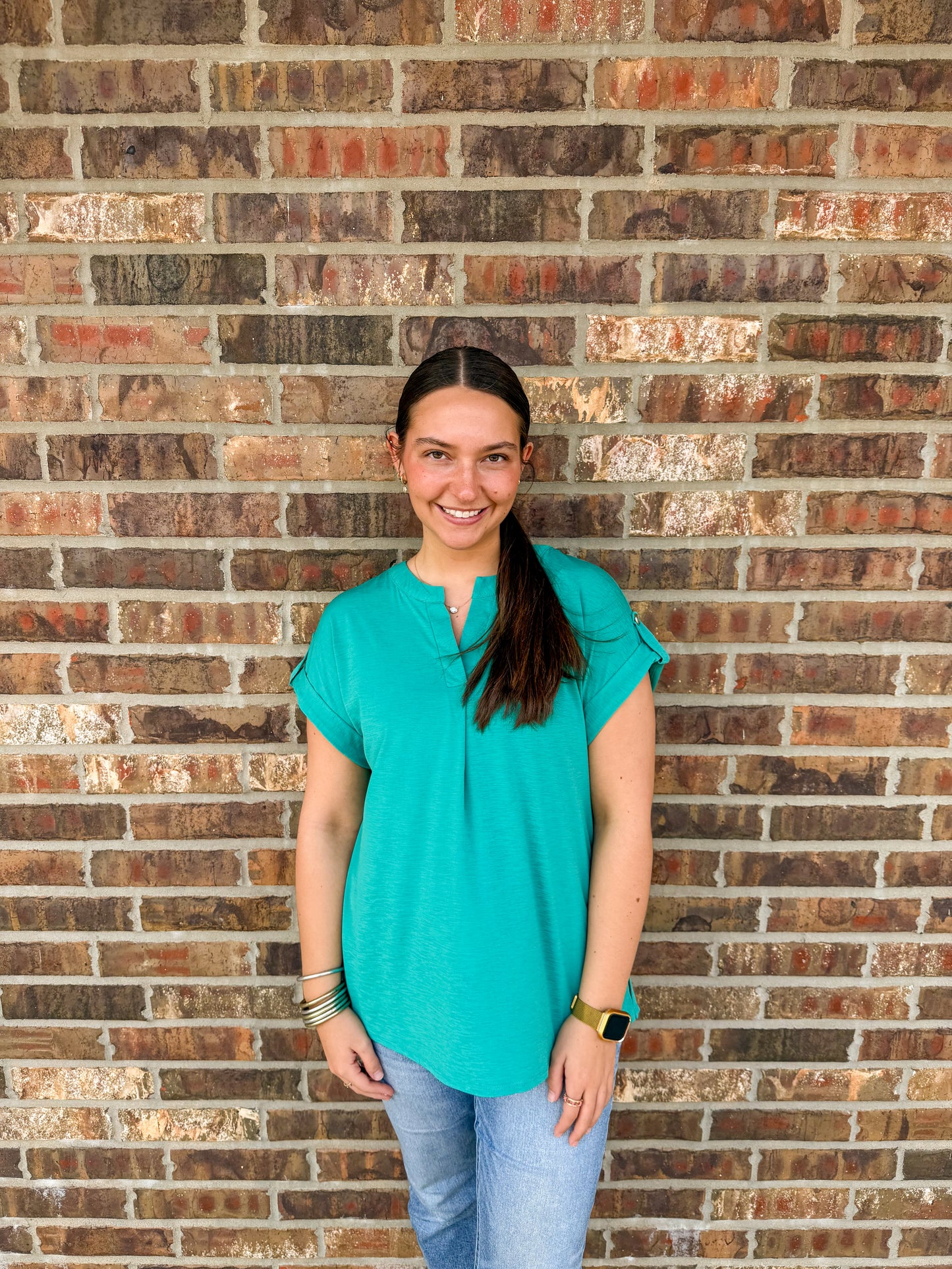 Lucia Dolman Short Sleeve Top