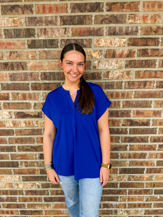 Lucia Dolman Short Sleeve Top