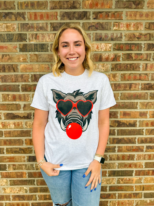 Bubble Gum Razorback T-Shirt