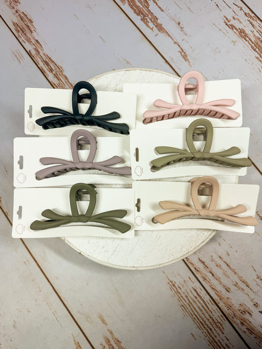 Ribbon Claw Clip